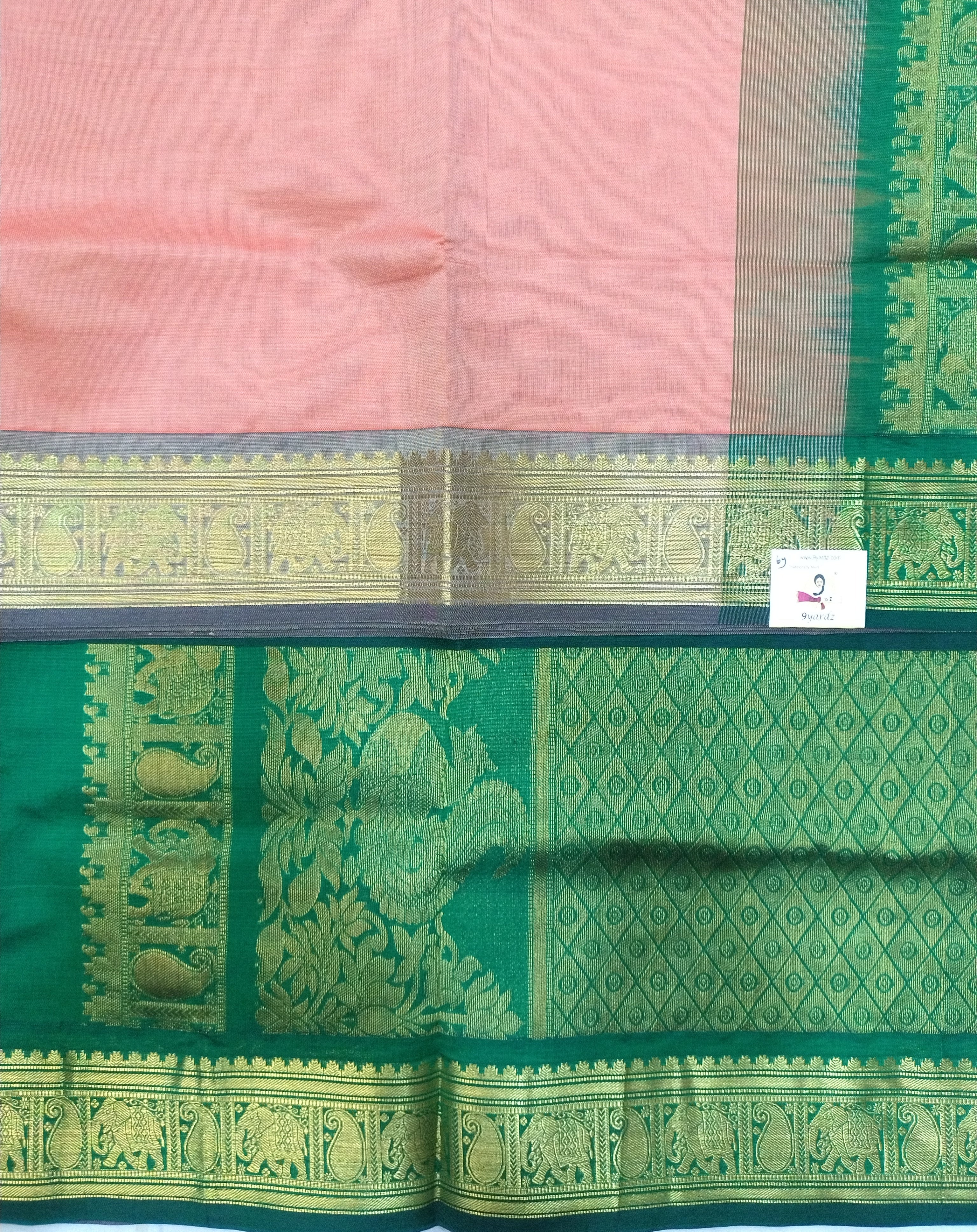 Semi silk Plain 6Yards