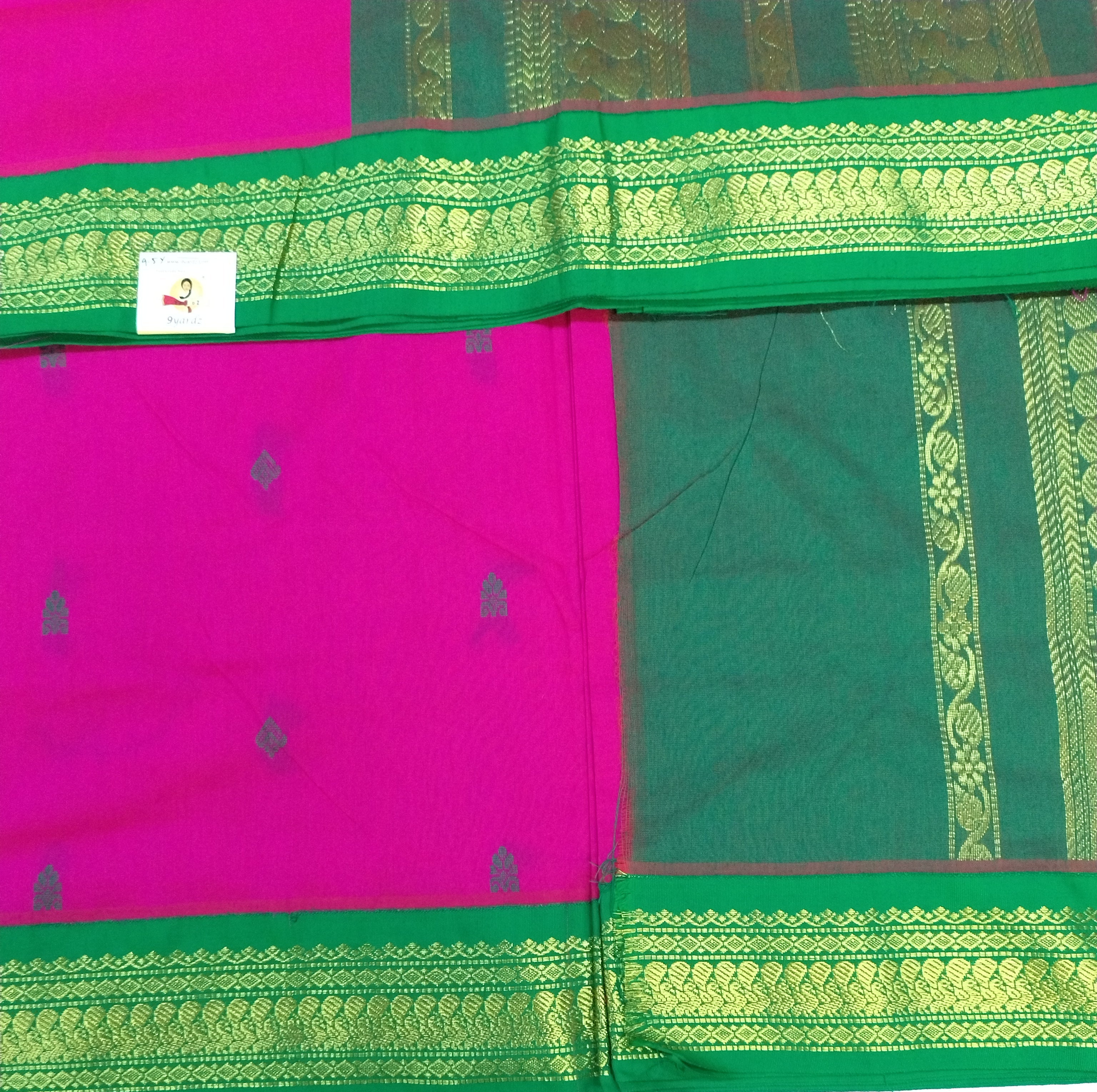 Kalyani Cotton  9.5 yardz