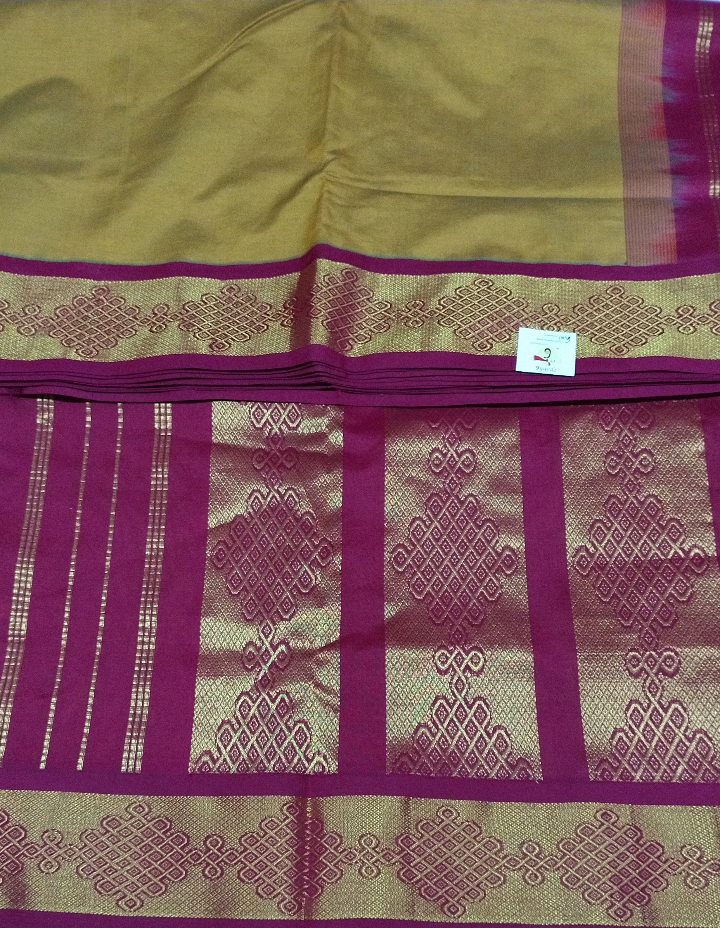 Semi Silk cotton Korvai Madisar
