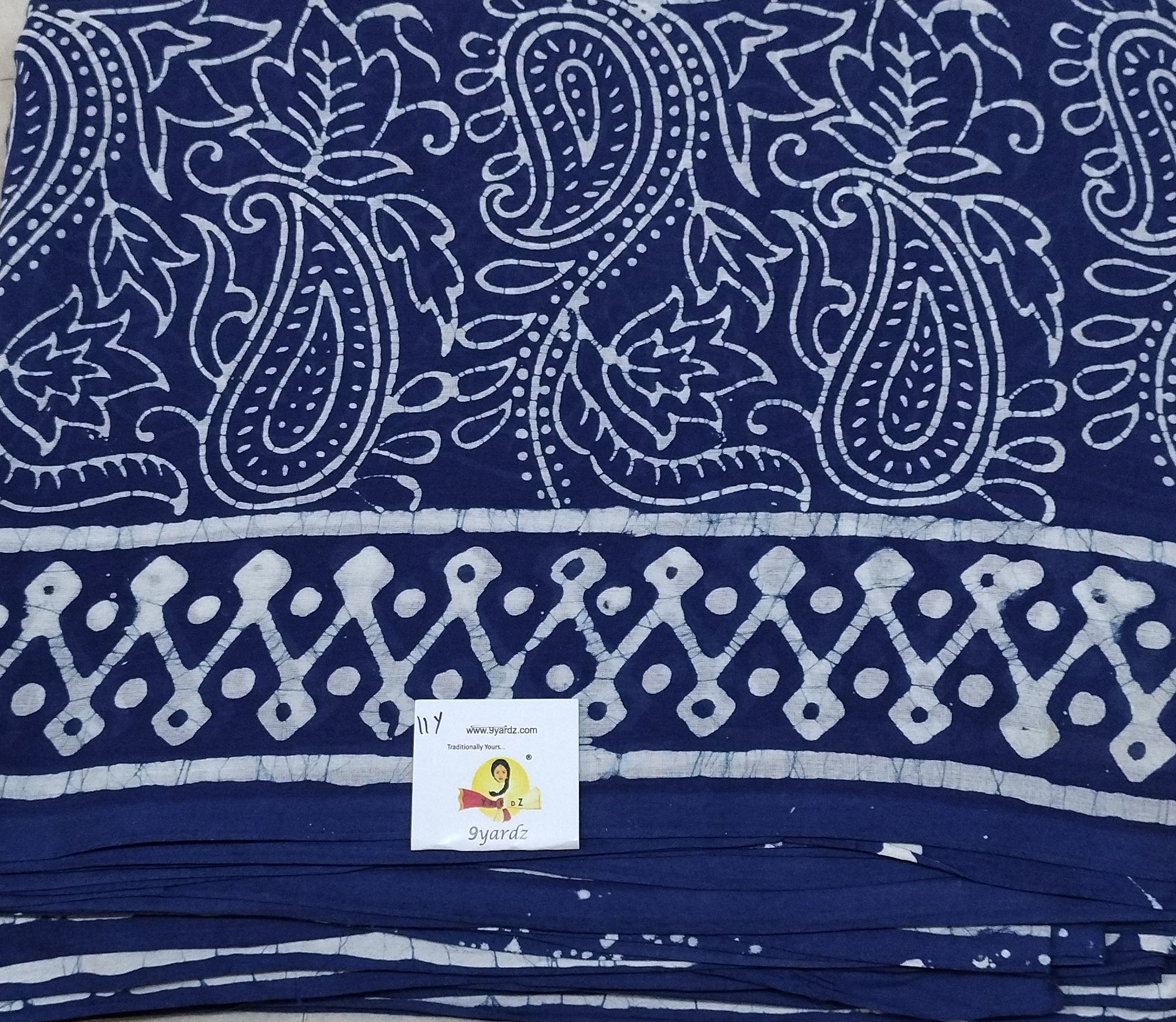 Bathik printed 11 yardz