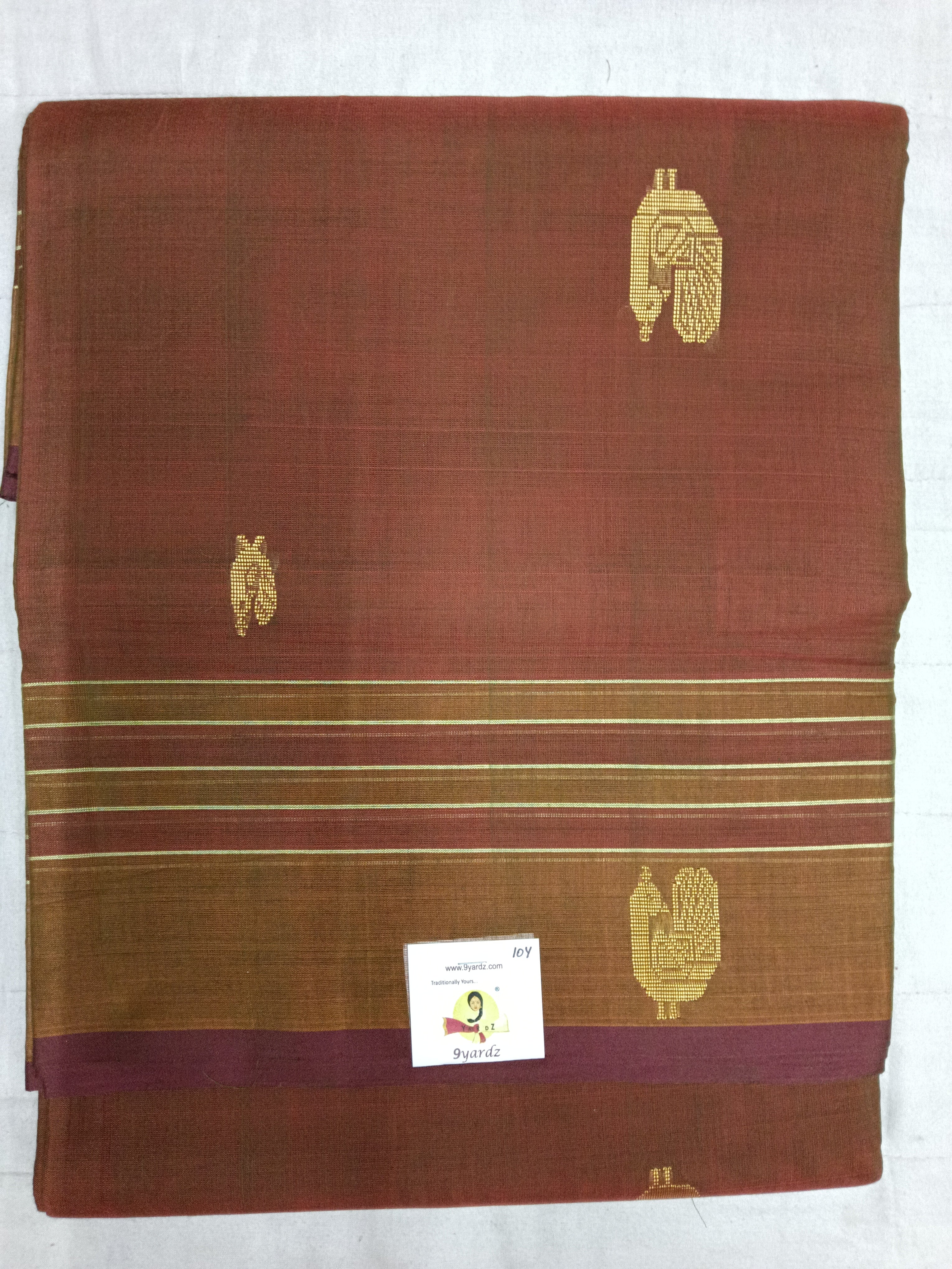 Devendra 10yards Body  Embossed