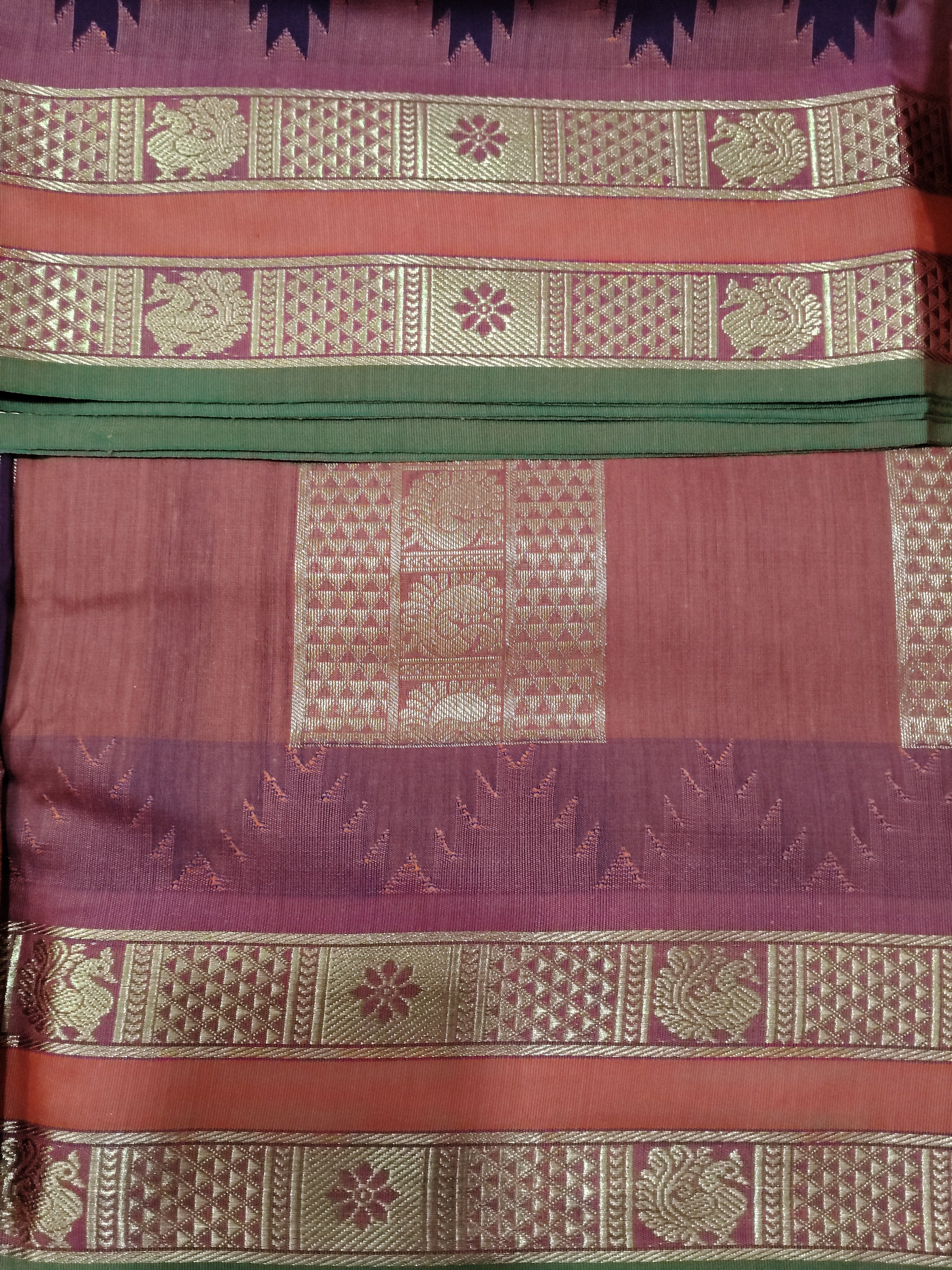 Akshaya cotton 10.25 yards madisar