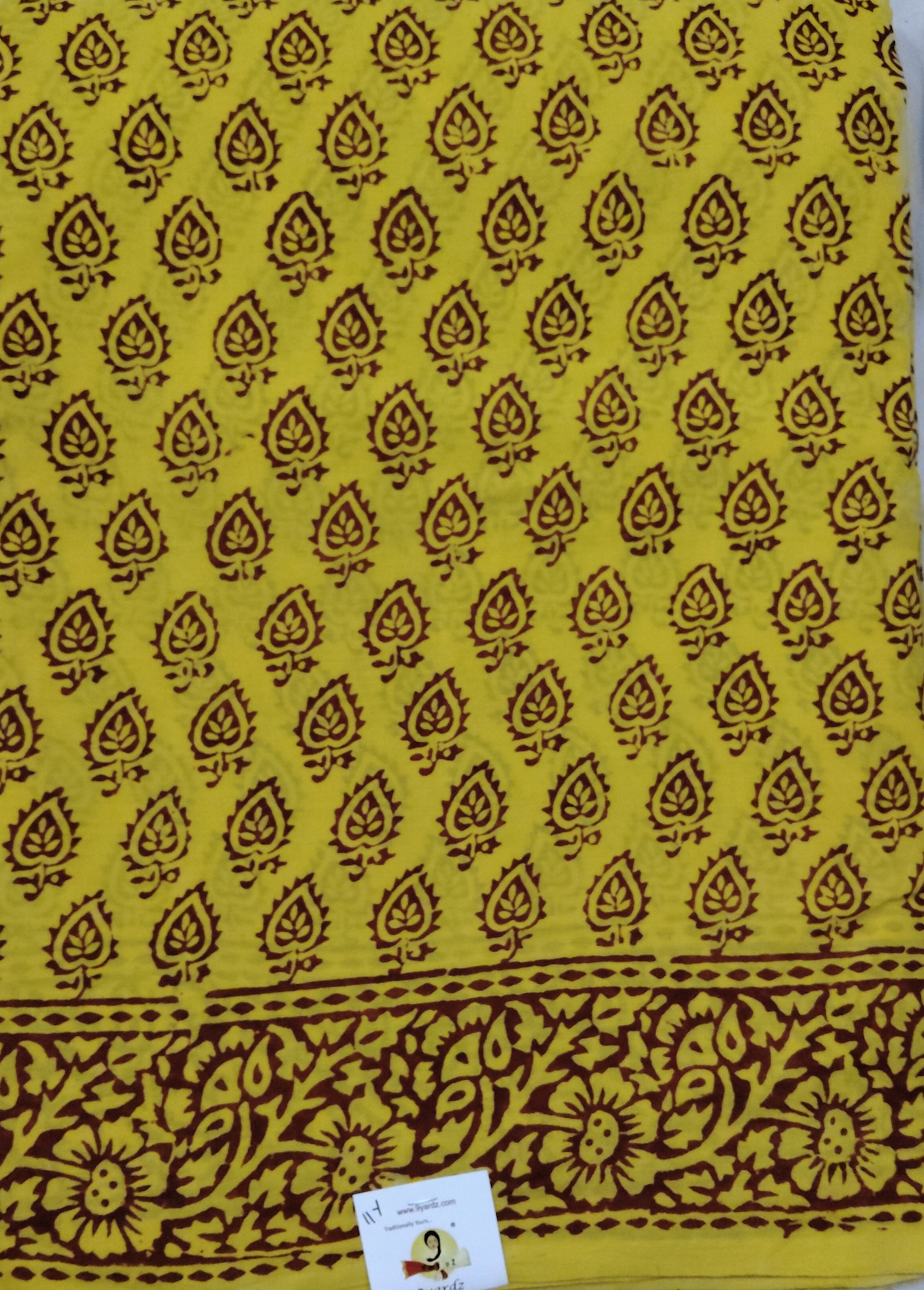 Baag/soft cotton Madisar 11 yards