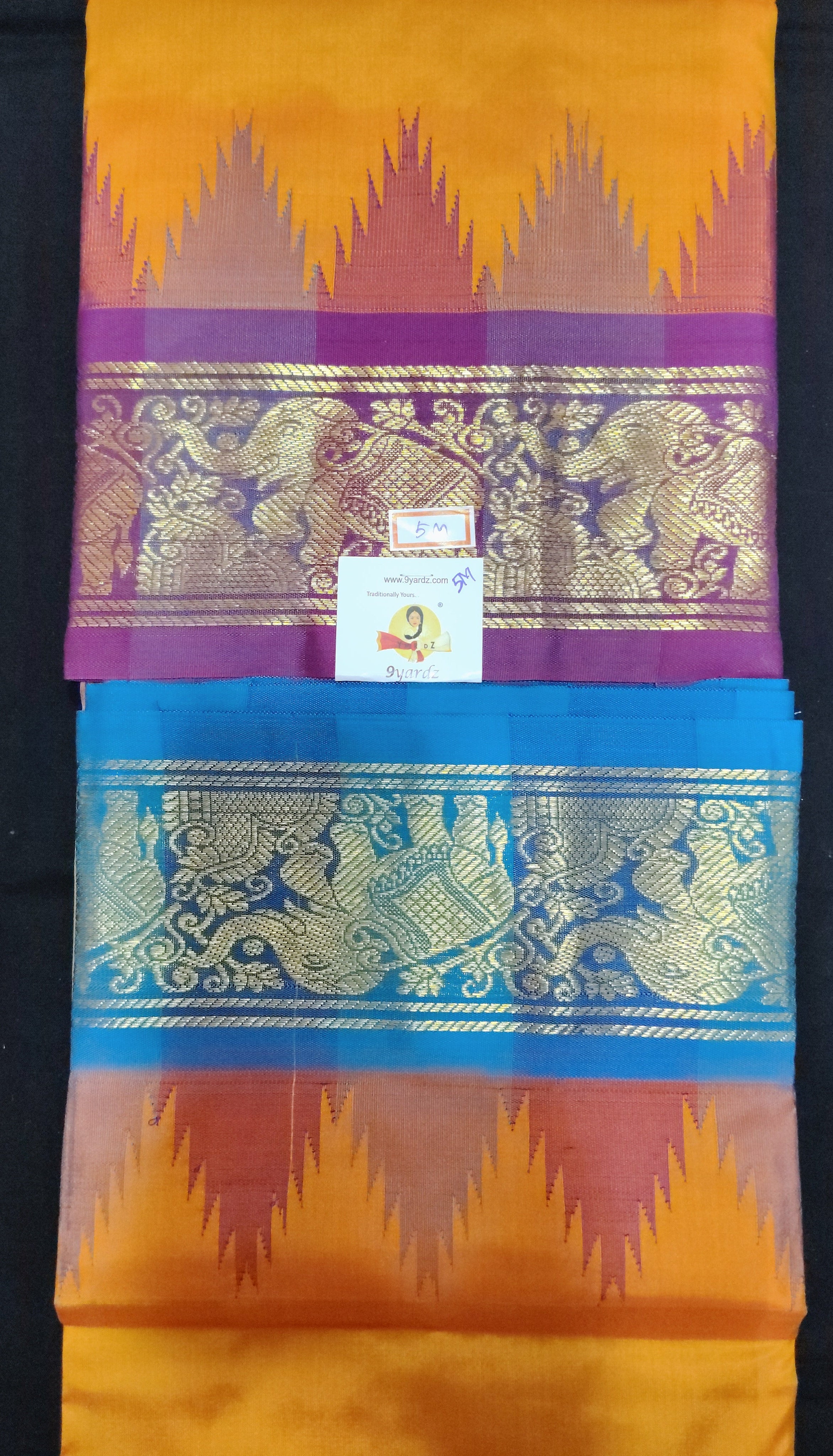 Pure silk Dhoti 5muzham Thalambhu