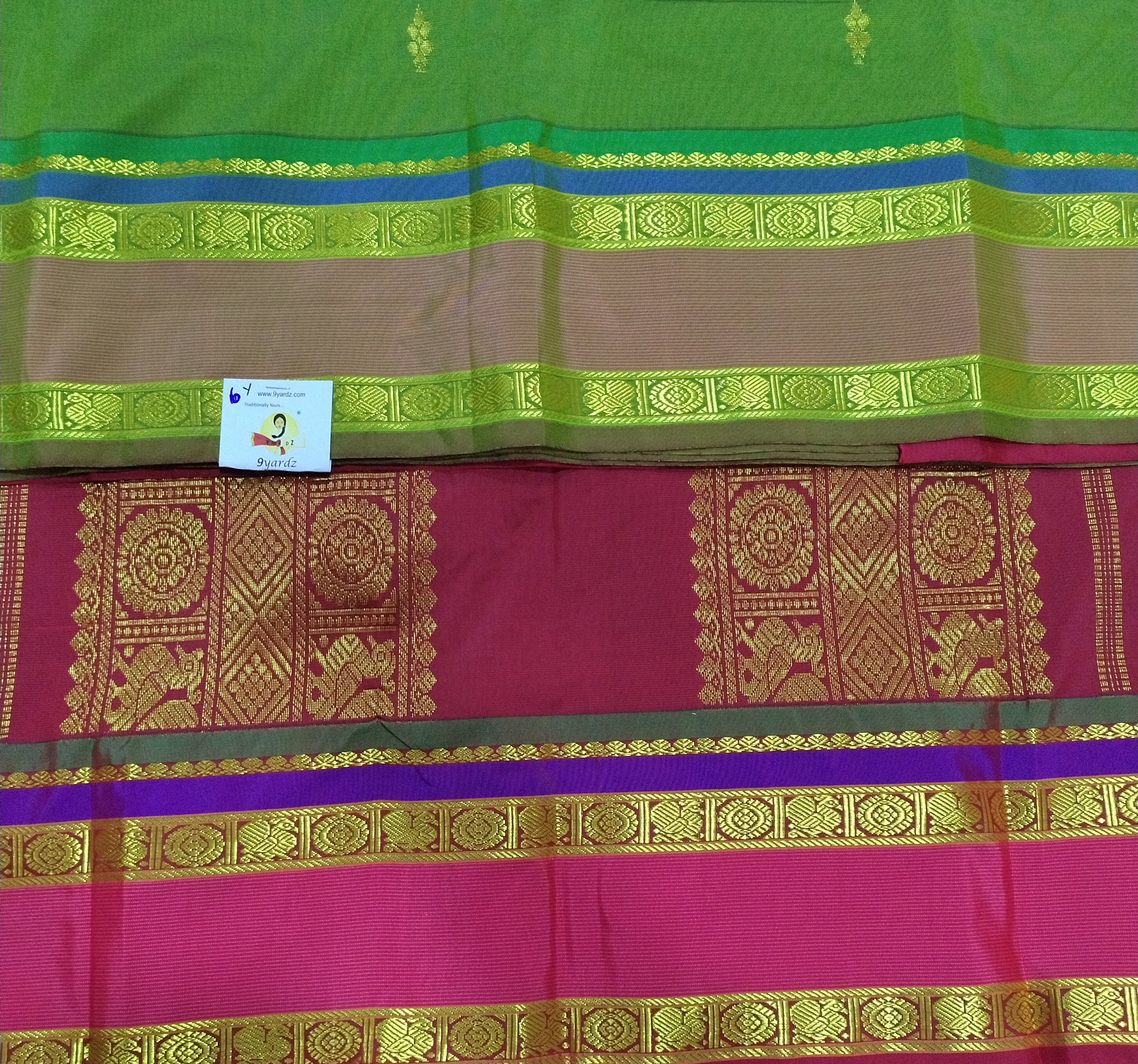 Art silk 6yardz sarees