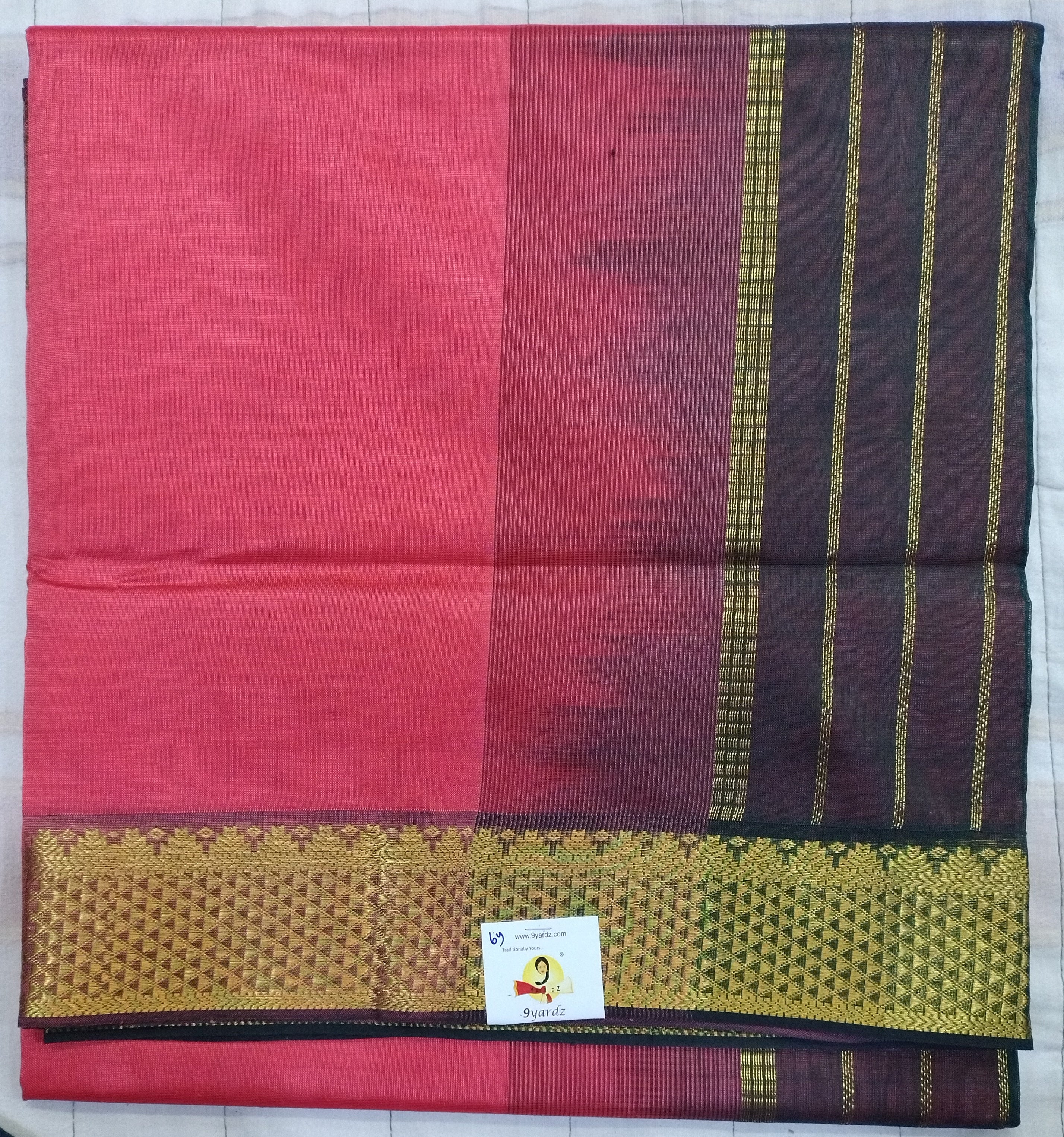 Pure silk cotton 6 yards