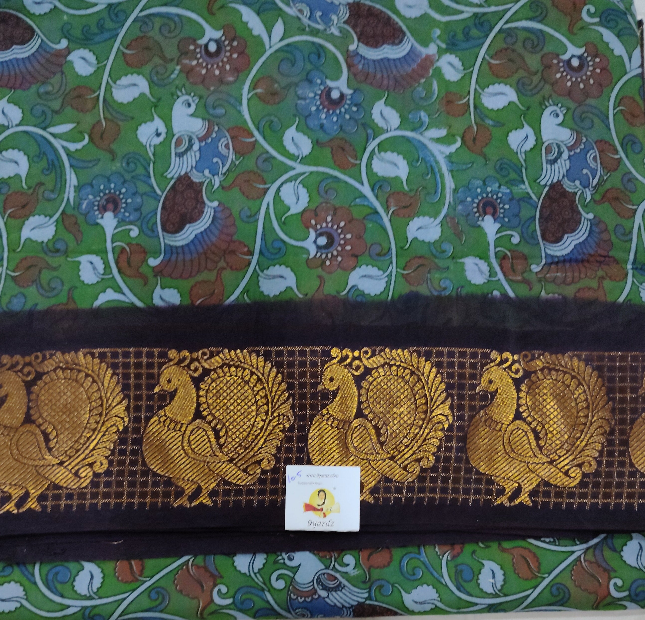 Sungudi cotton 10.5 yards madisar