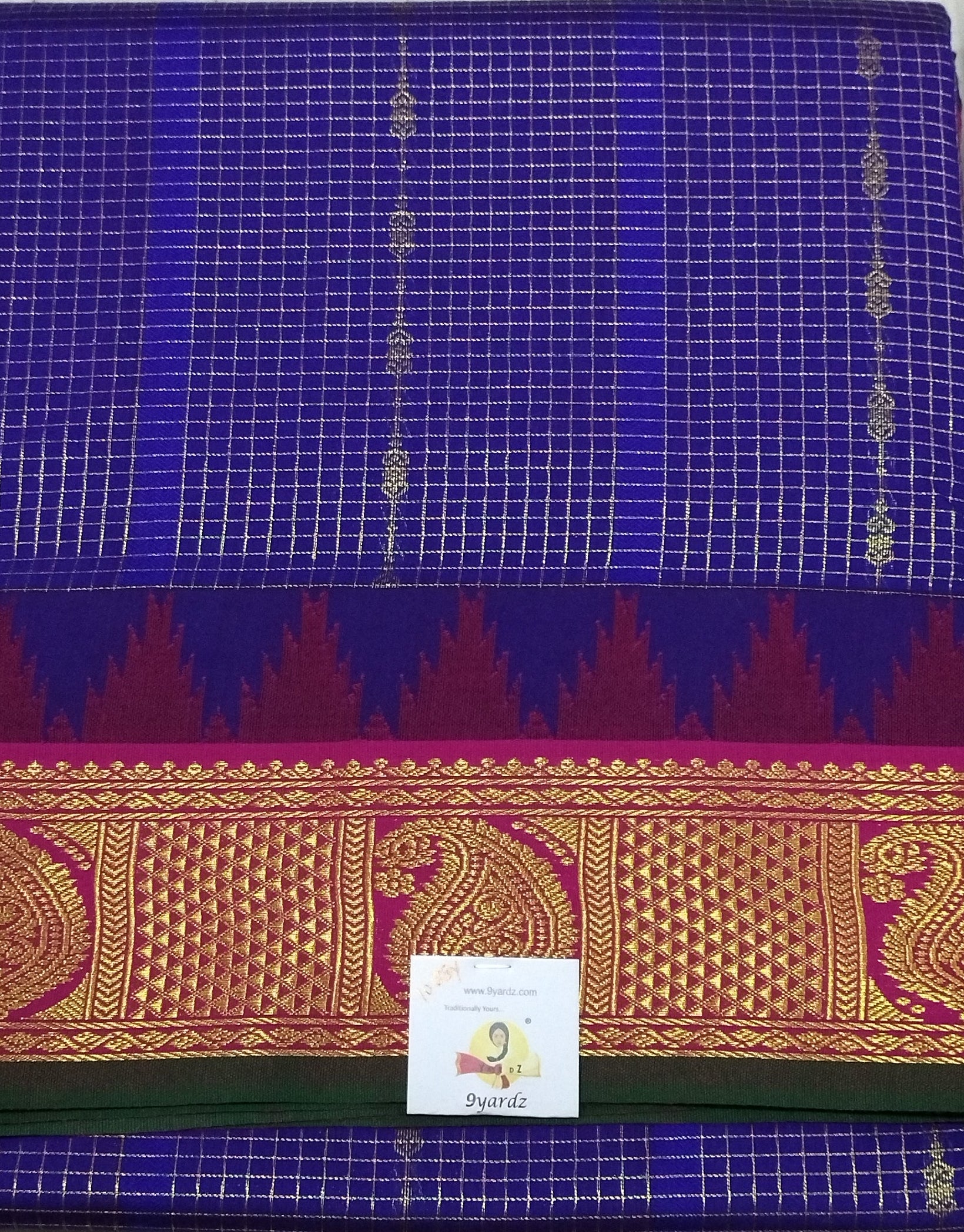 Akshaya cotton 10.25 yards madisar