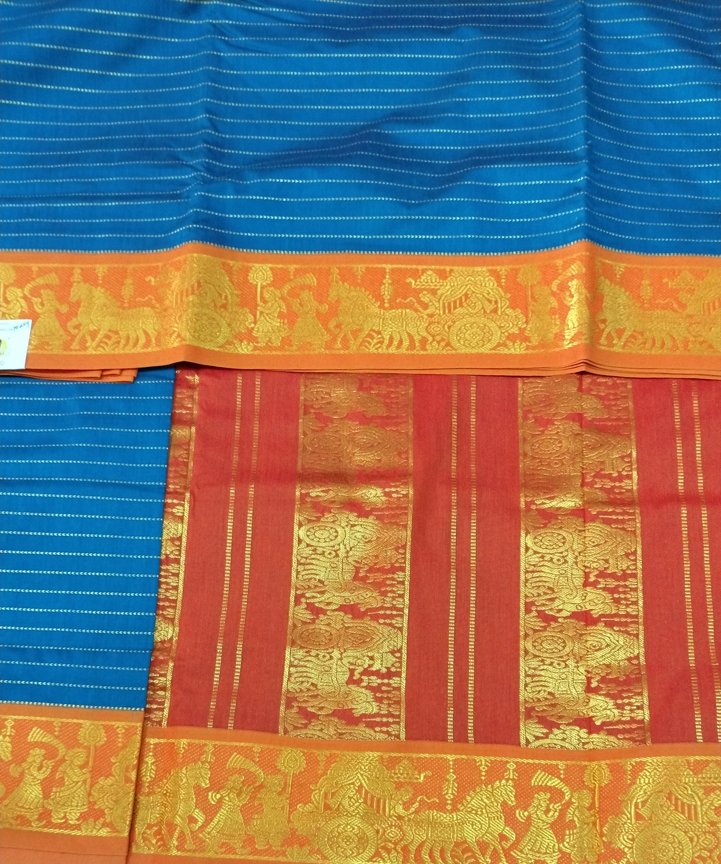 Akshaya cotton 10.25 yards madisar