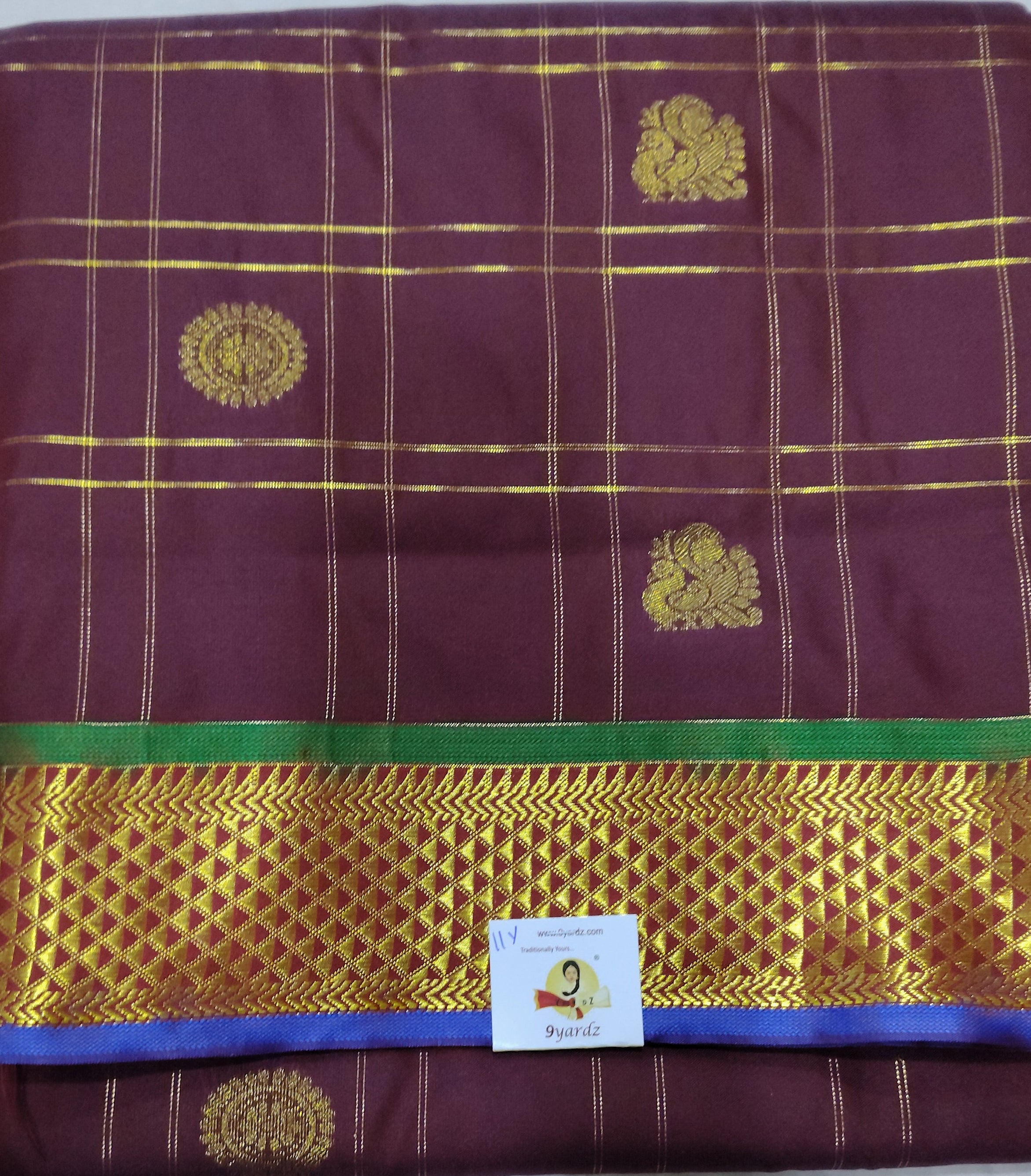 Poly silk 11yards madisar