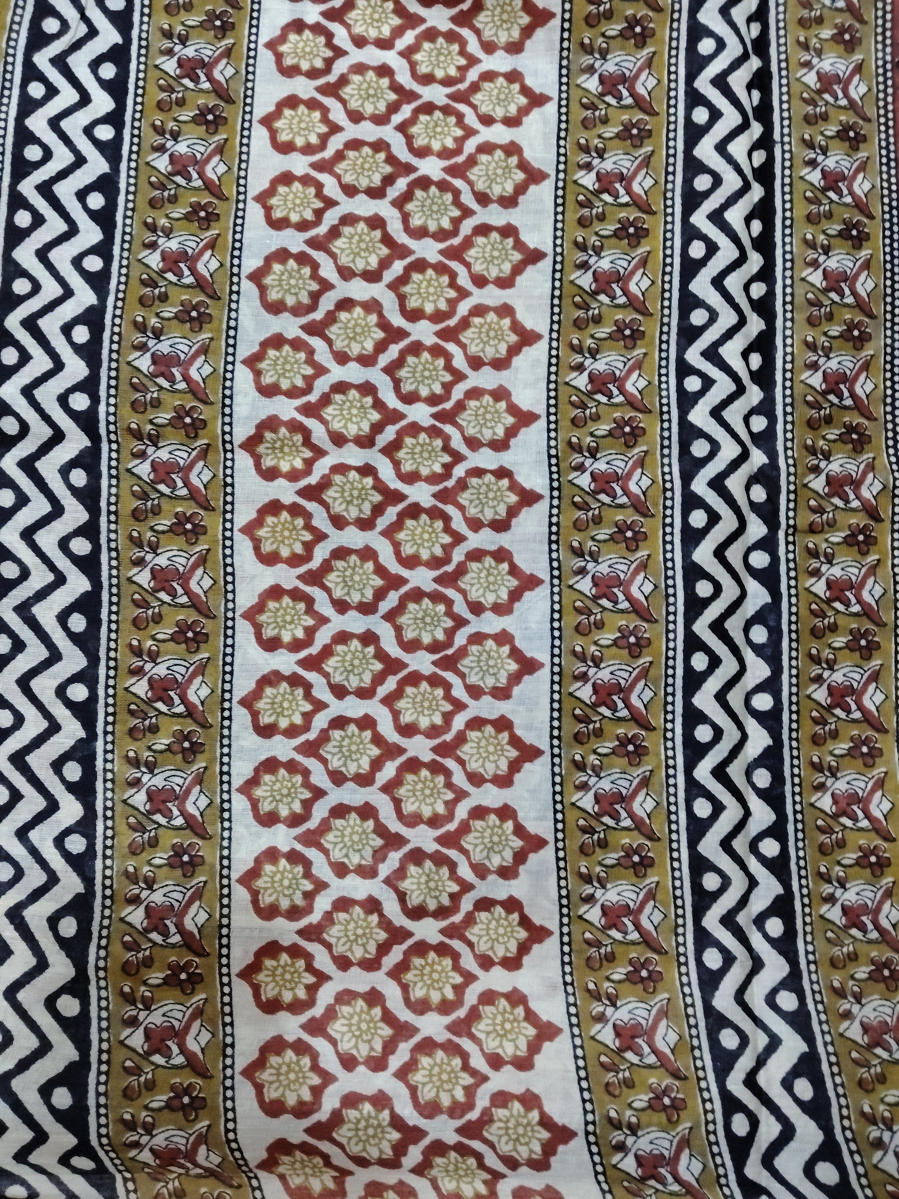 Soft Cotton Bathik saree 6yardz