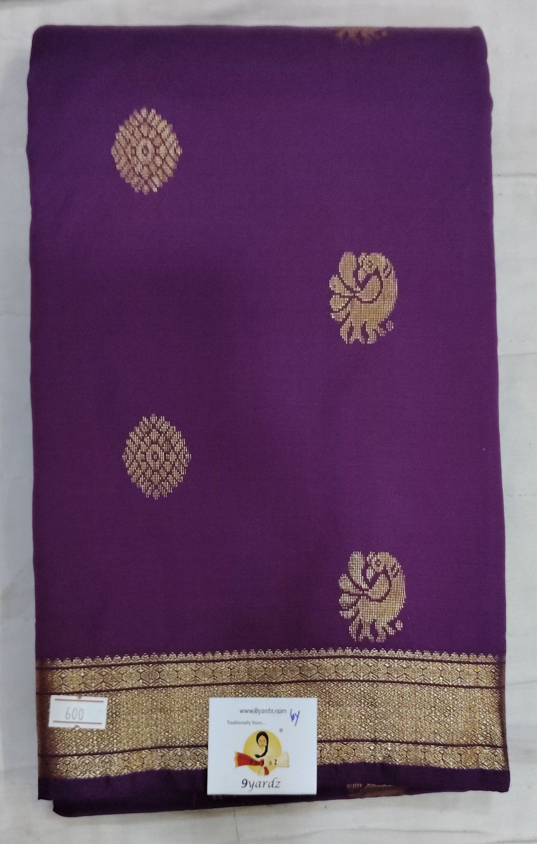 Art silk 6yardz sarees