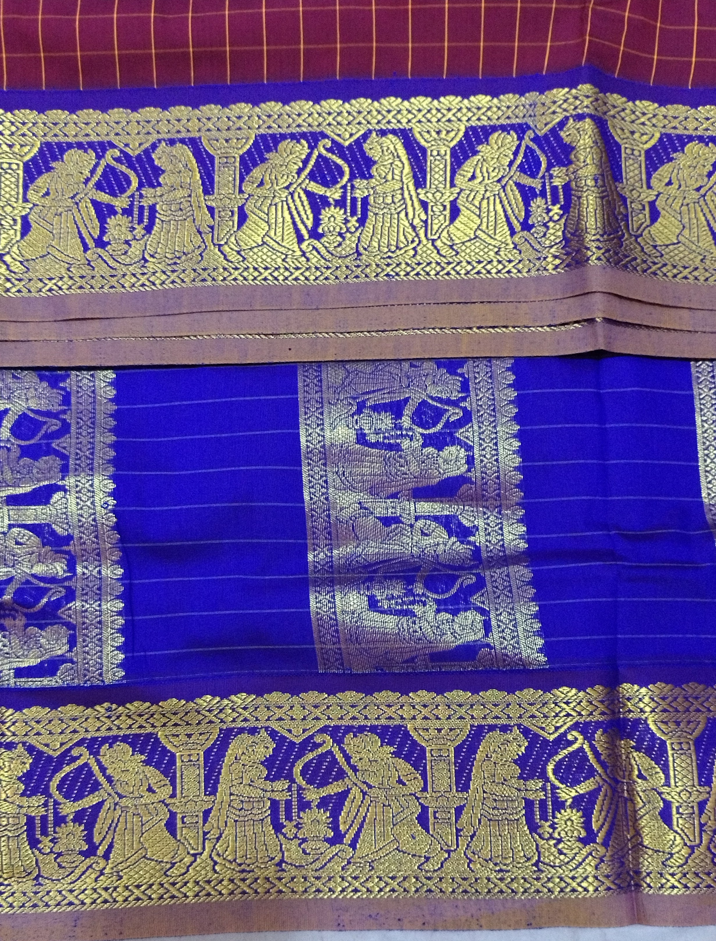 Akshaya cotton 10.25 yards madisar