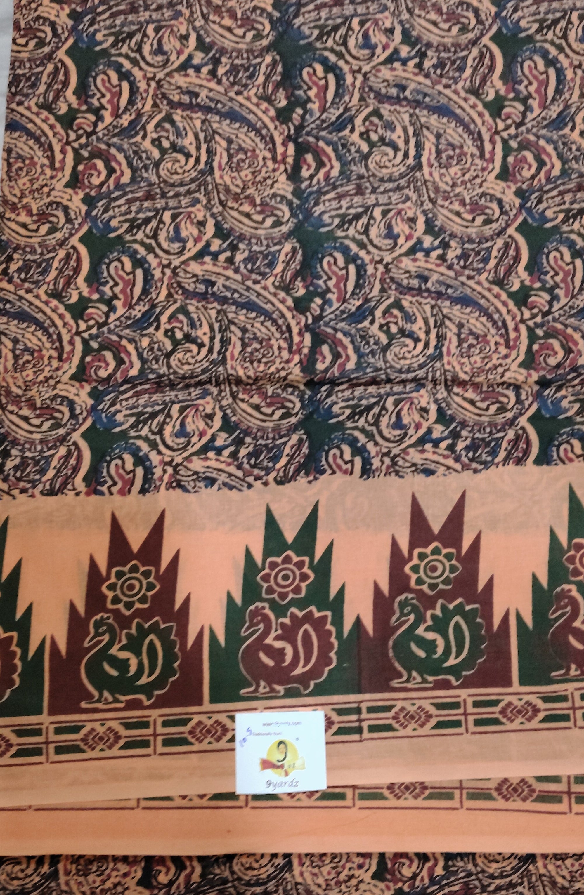 Erode cotton 10.5 yards Madida