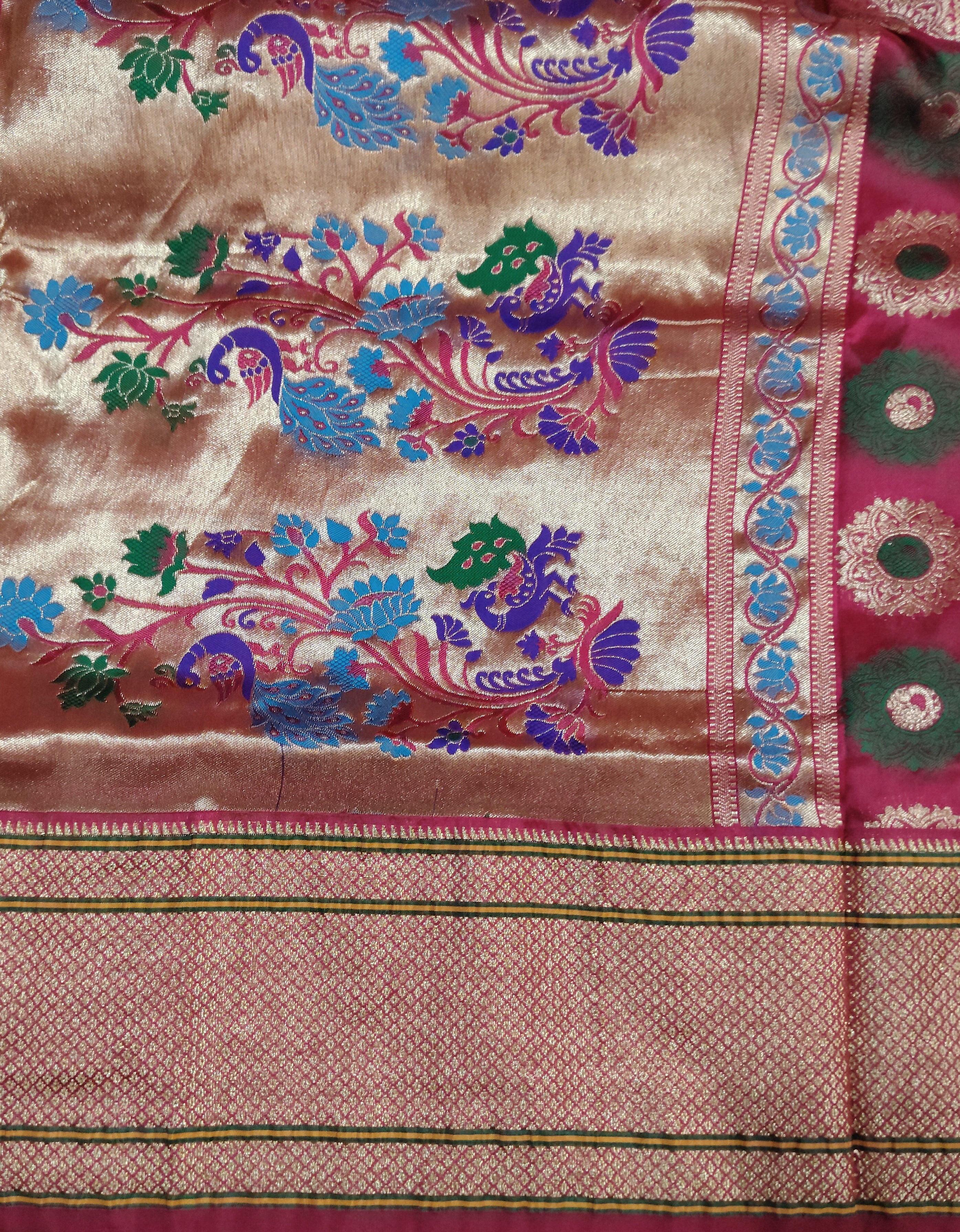 Paithani Art Silk Madisar