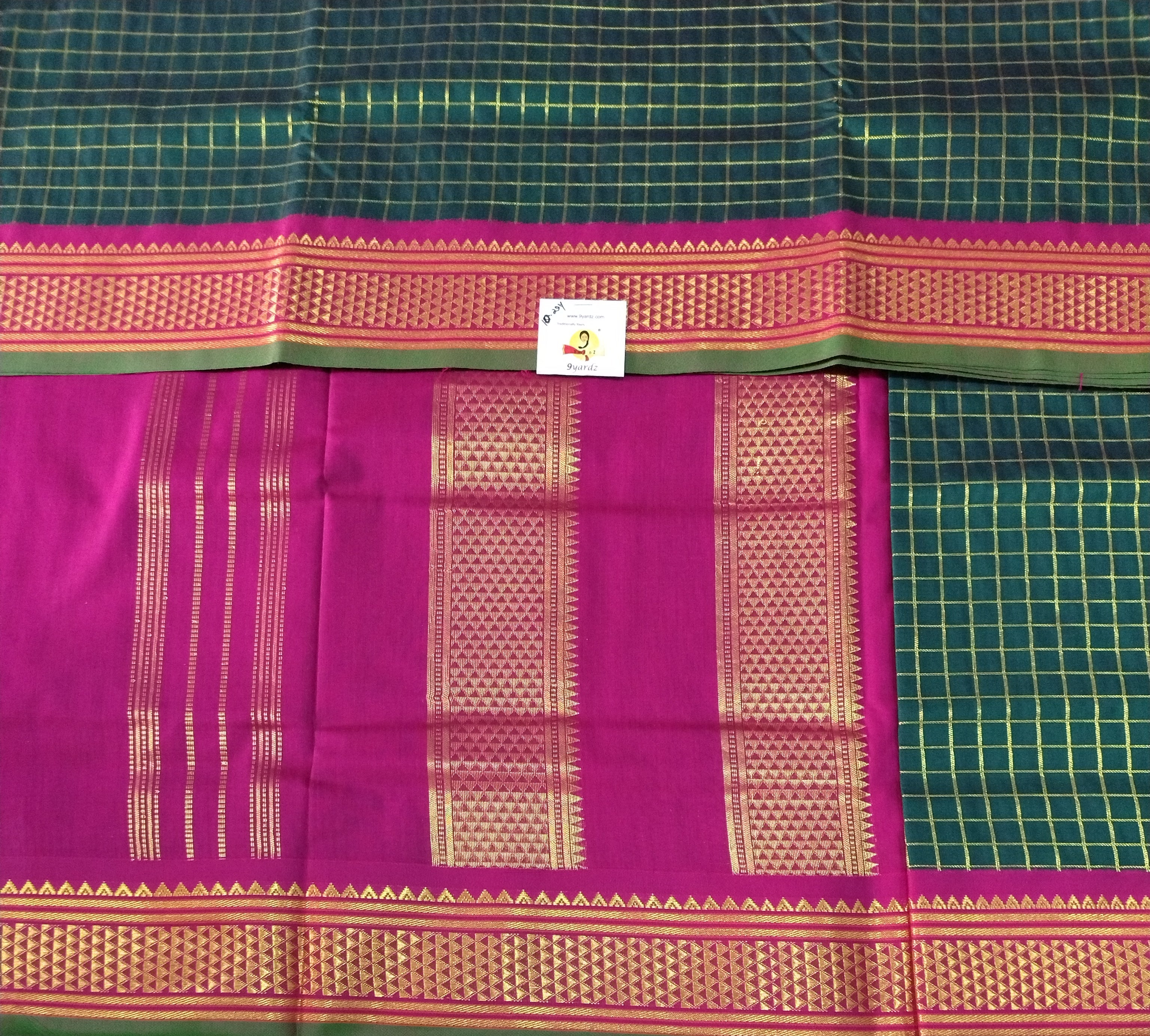 Akshaya cotton 10.25 yards madisar