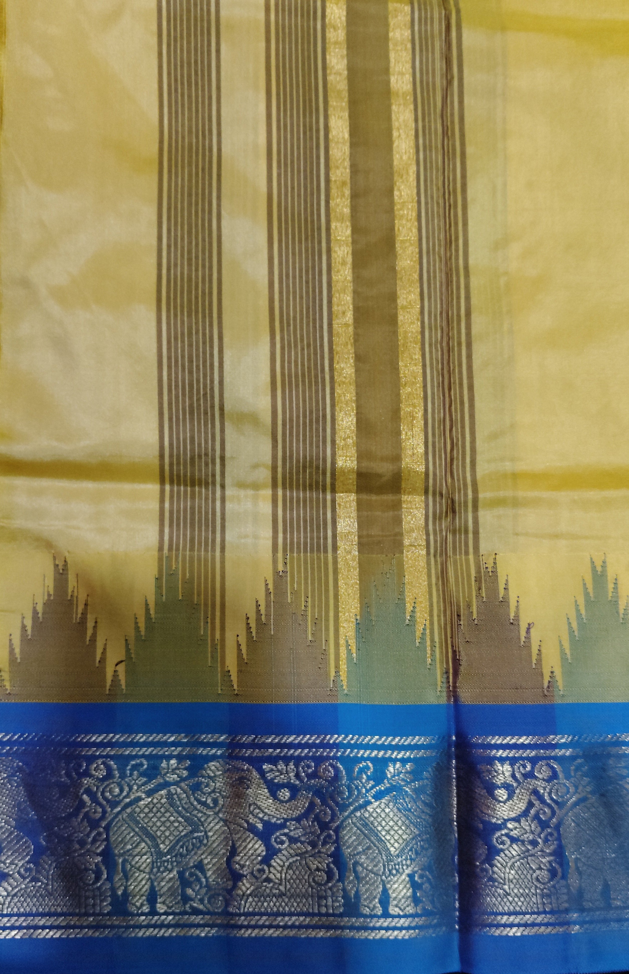 Pure silk Dhoti 6muzham Thalambhu