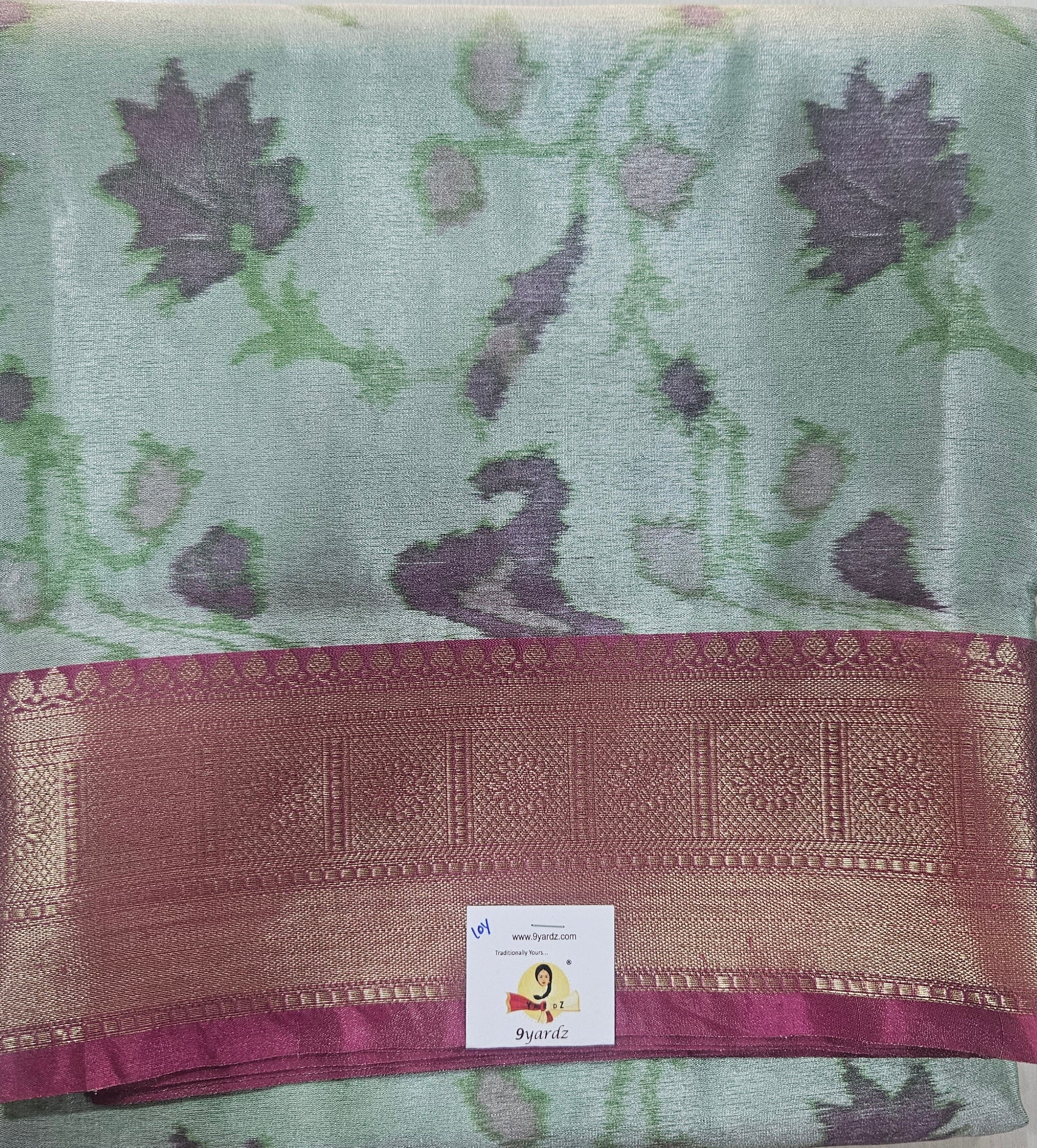 Ikkat semi silk madisar