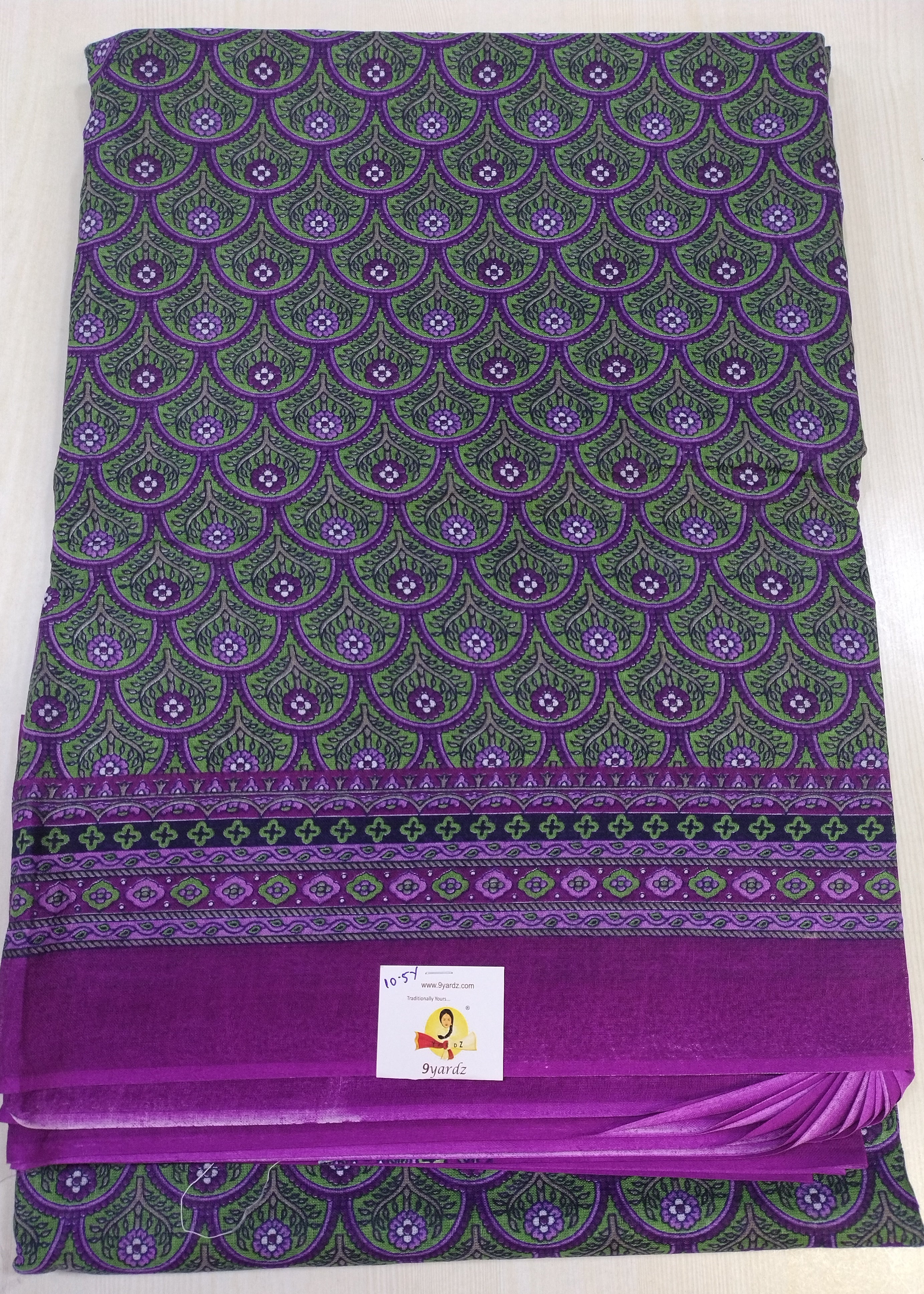 Erode cotton 10.5 yards Madisar