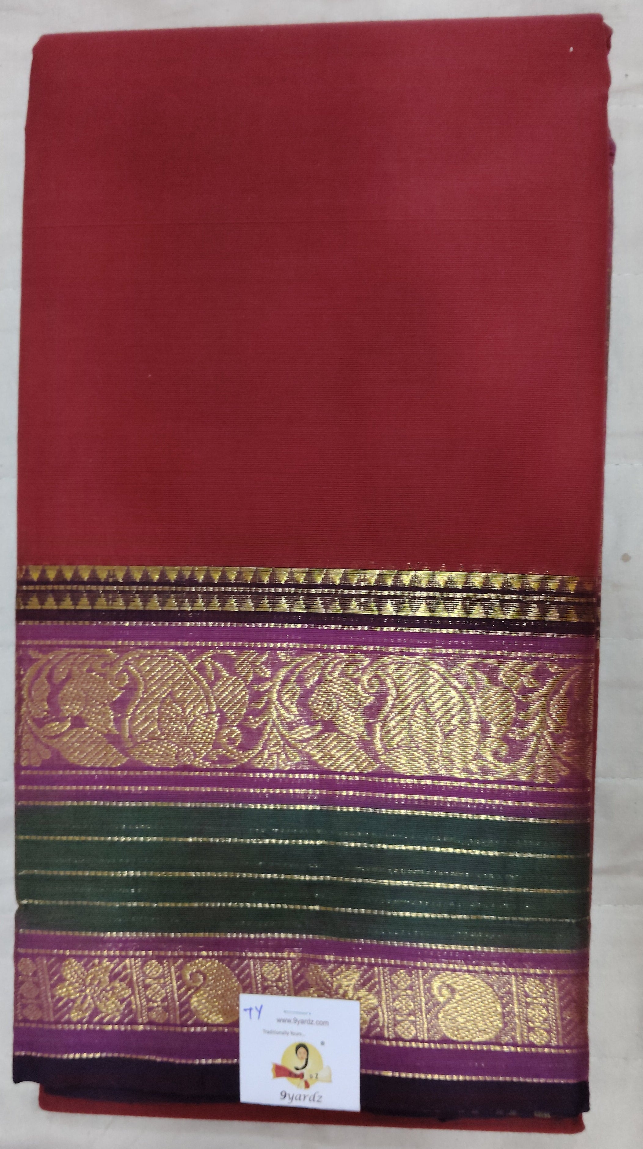 Chettinadu cotton 7yardz