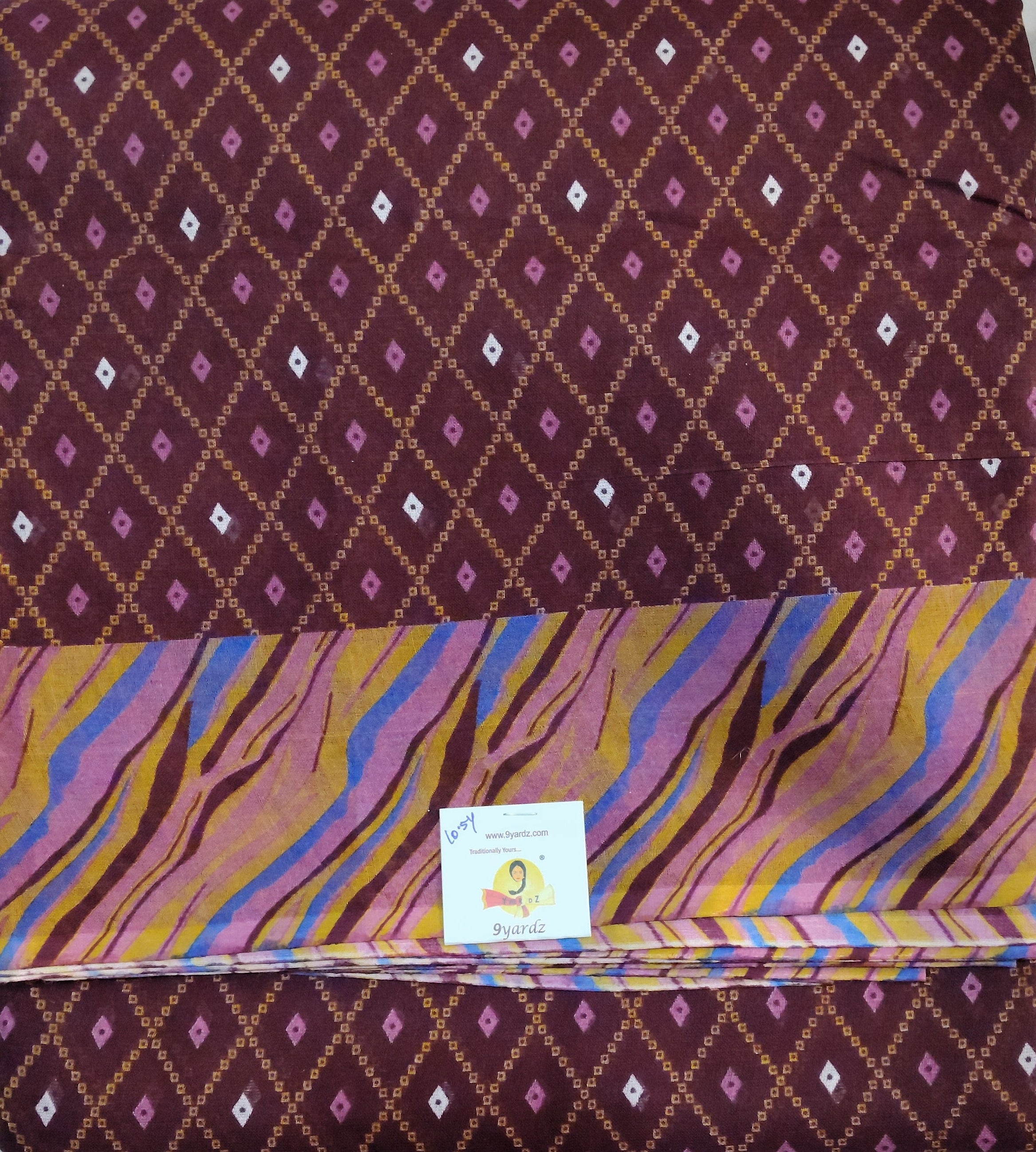 Erode cotton 10.5 yards Madisar