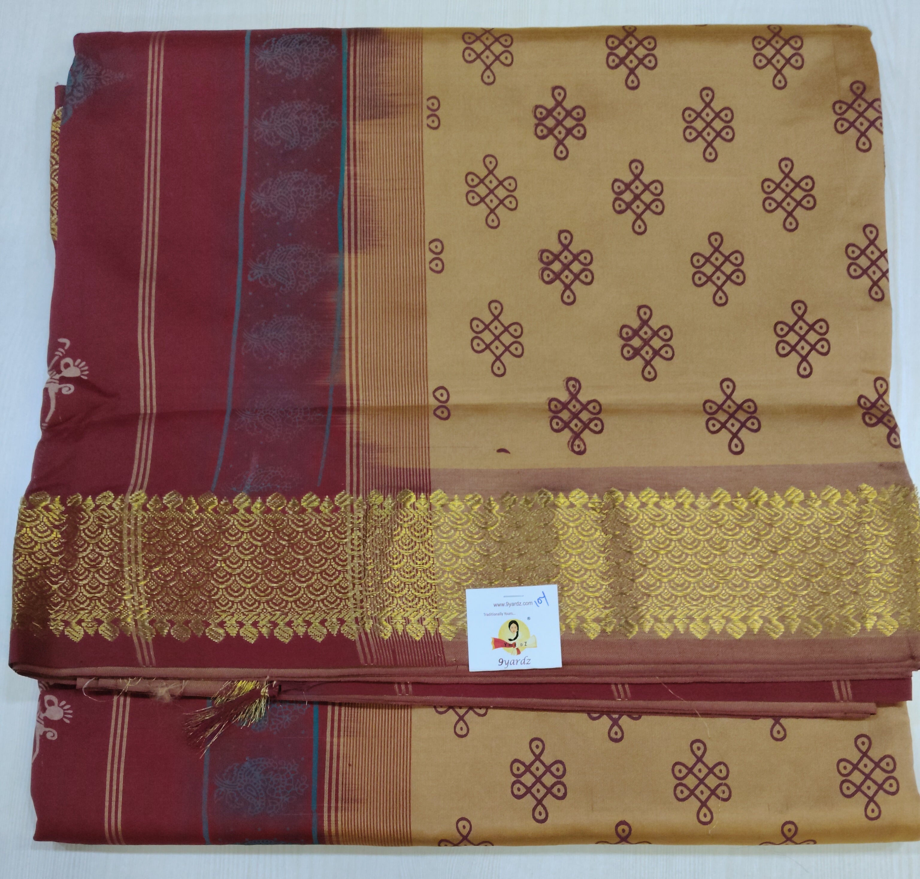 Semi Silk cotton printed Madisar