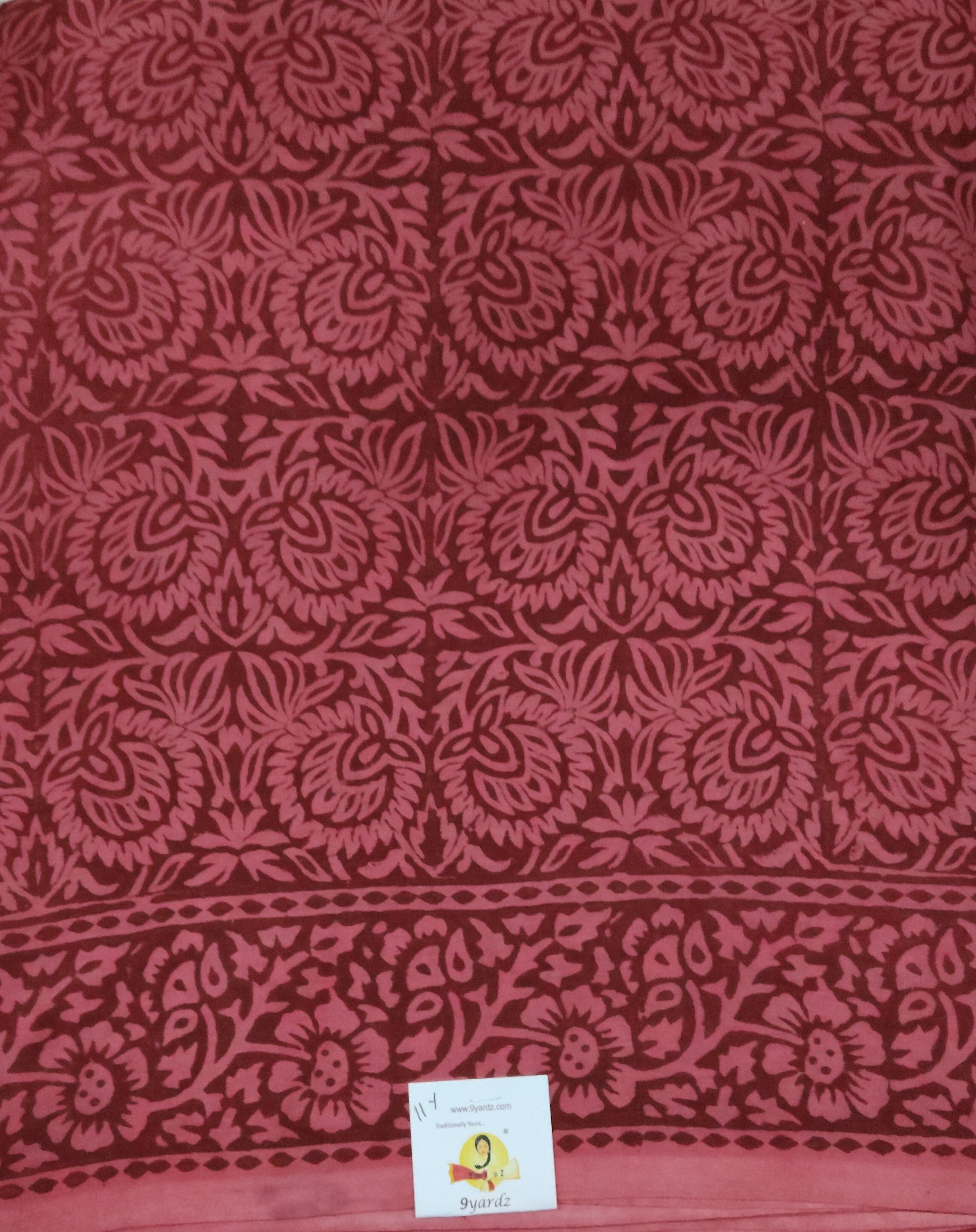 Baag/soft cotton Madisar 11 yards