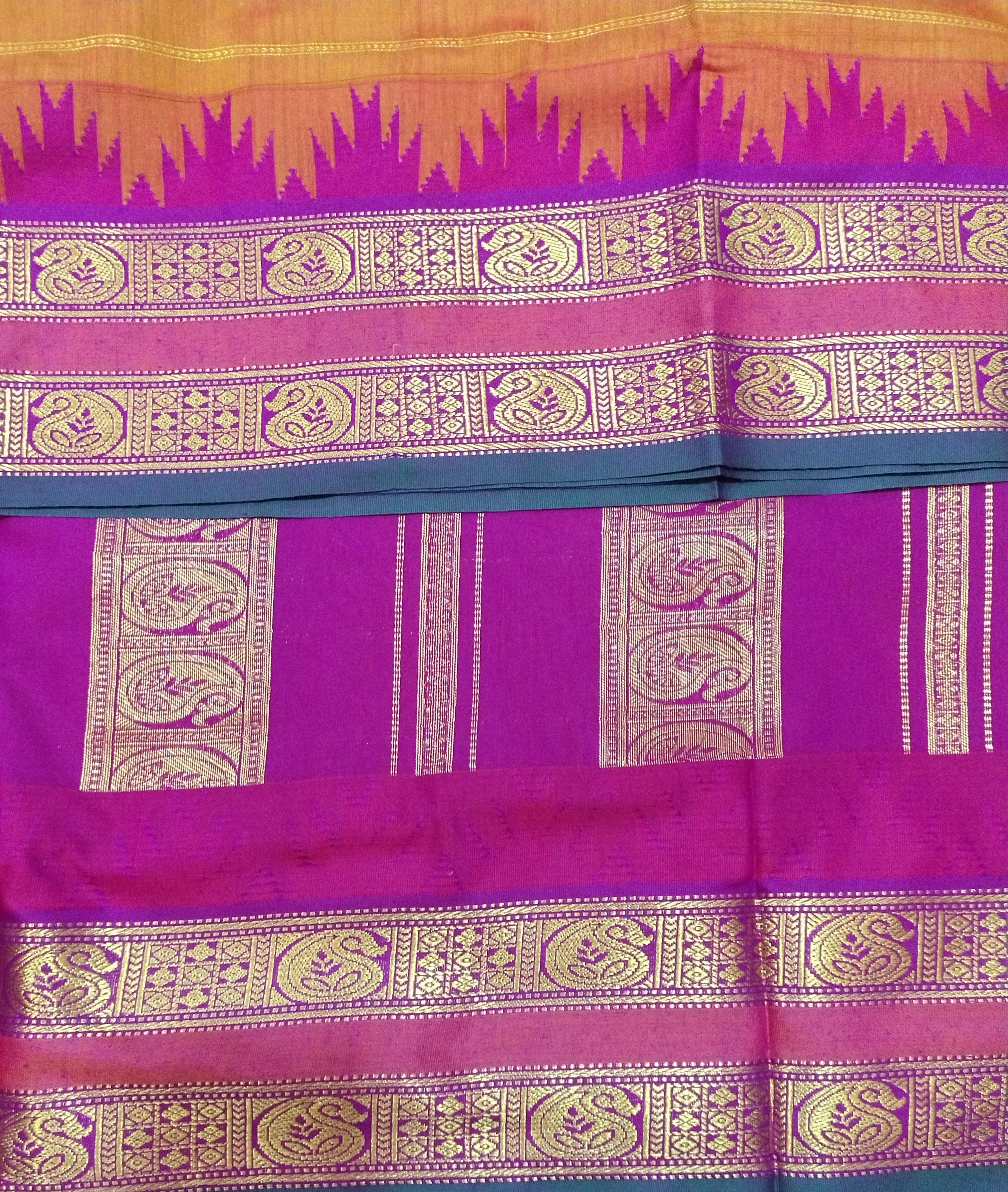 Akshaya cotton 10.25 yards madisar