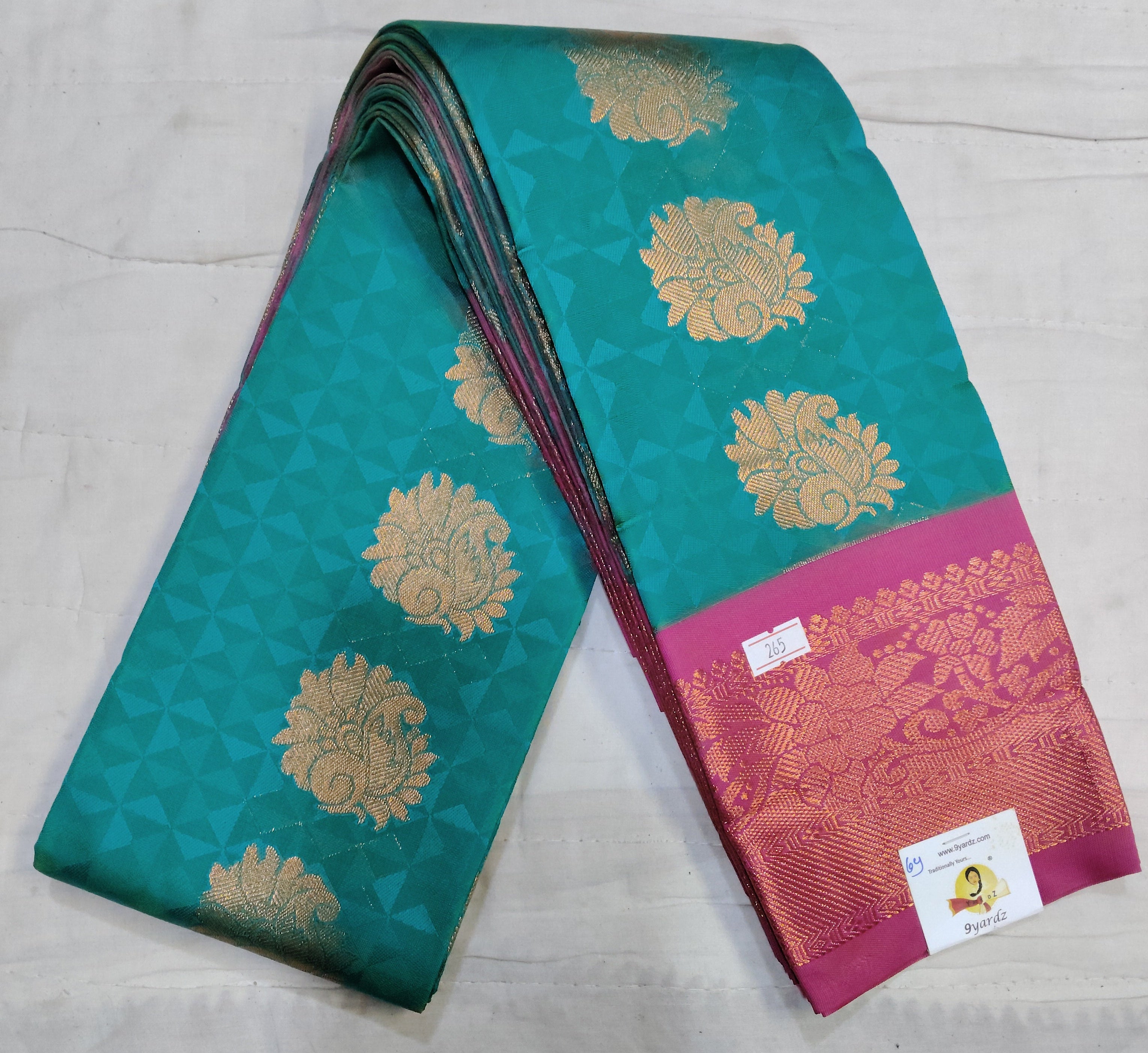 Art silk 6yardz sarees