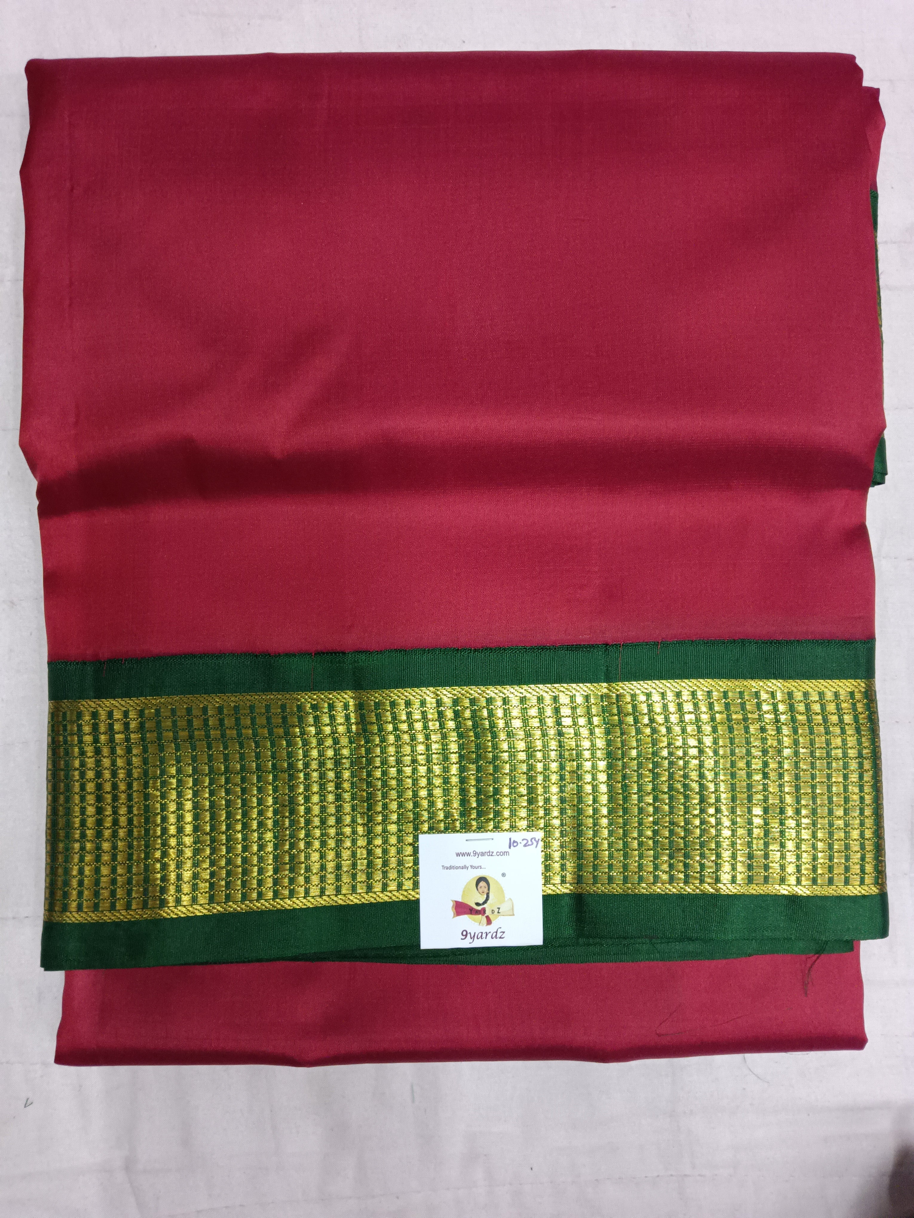 Pure silk 10.25yardz