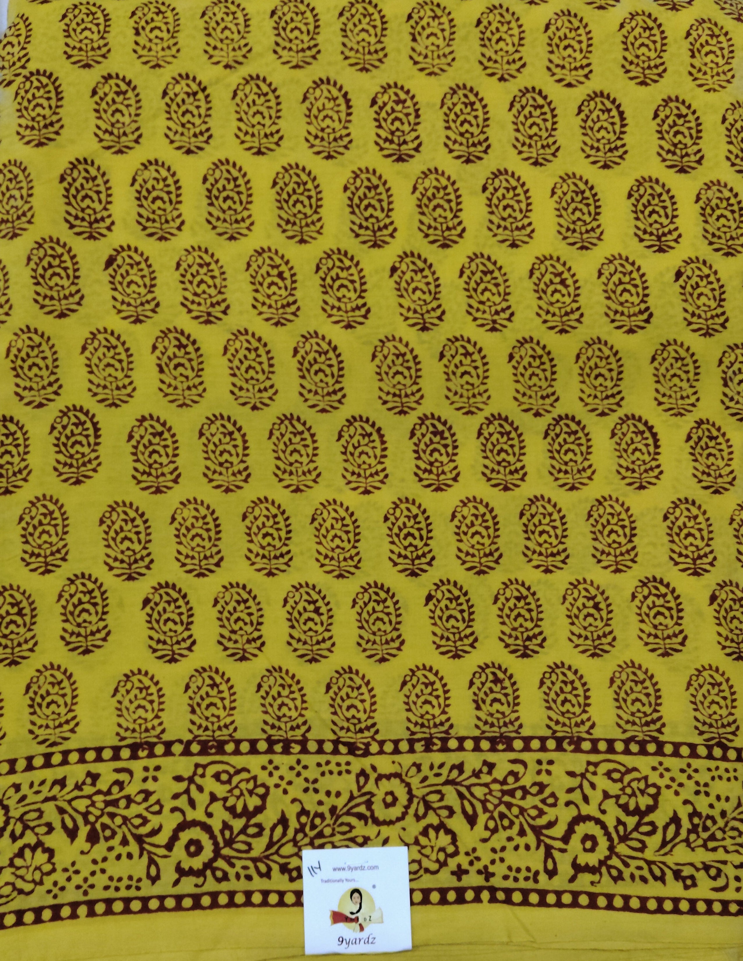 Baag/soft cotton Madisar 11 yards