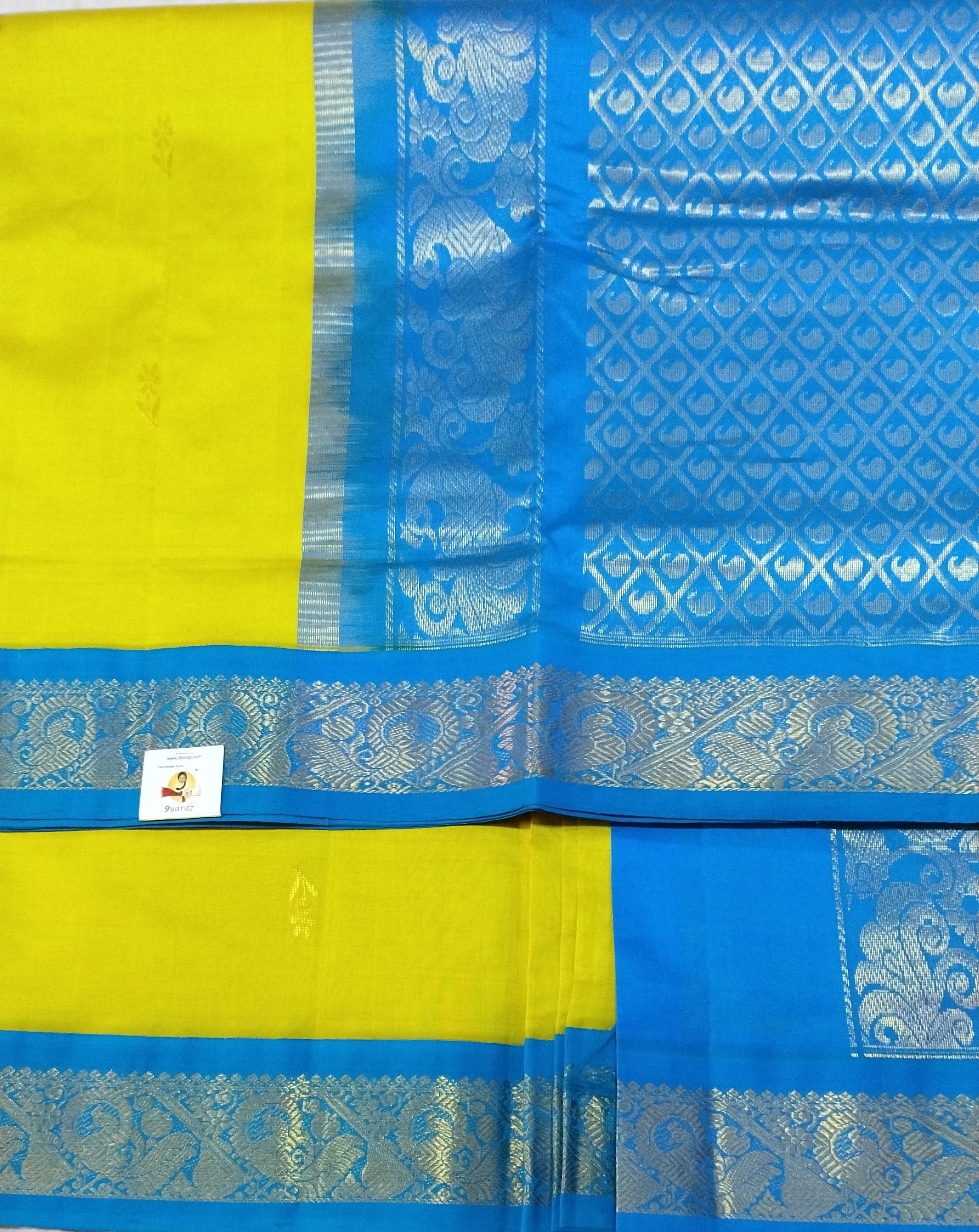 Semi Silk cotton Korvai Madisar