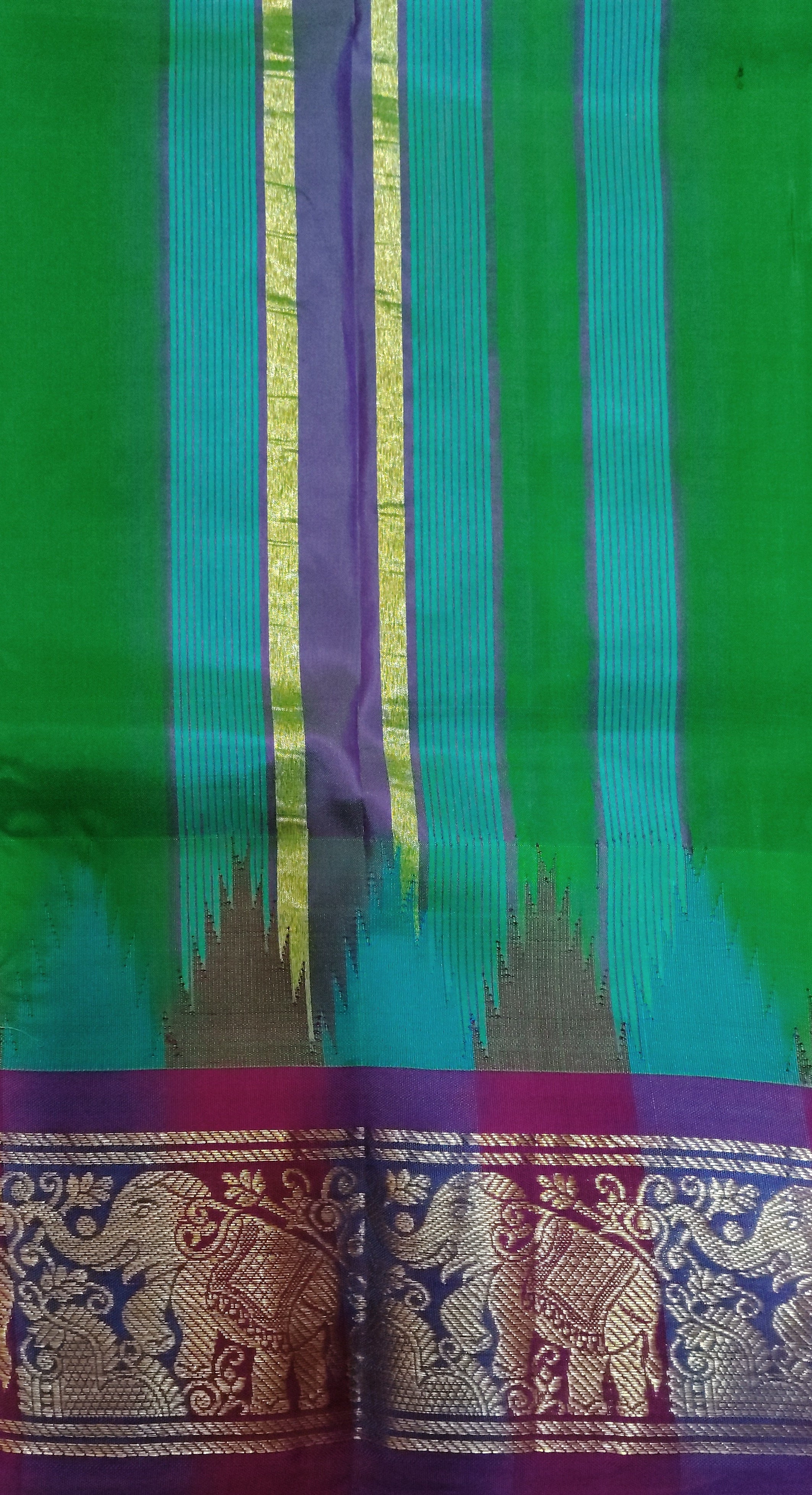 Pure silk Dhoti 5muzham Thalambhu