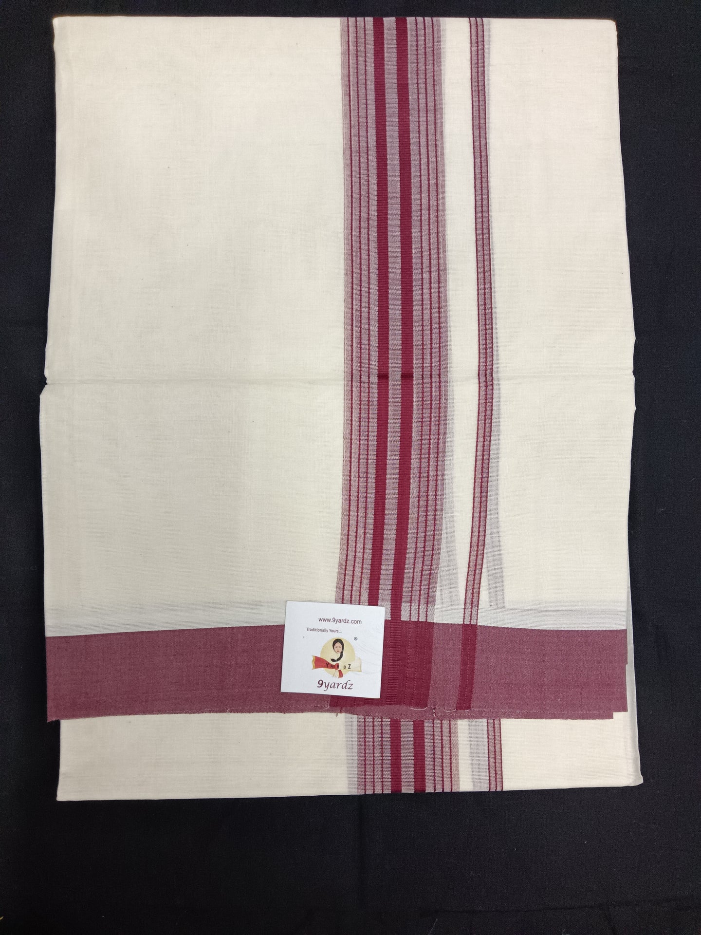 UnBleached cotton Dhothi 9 muzham