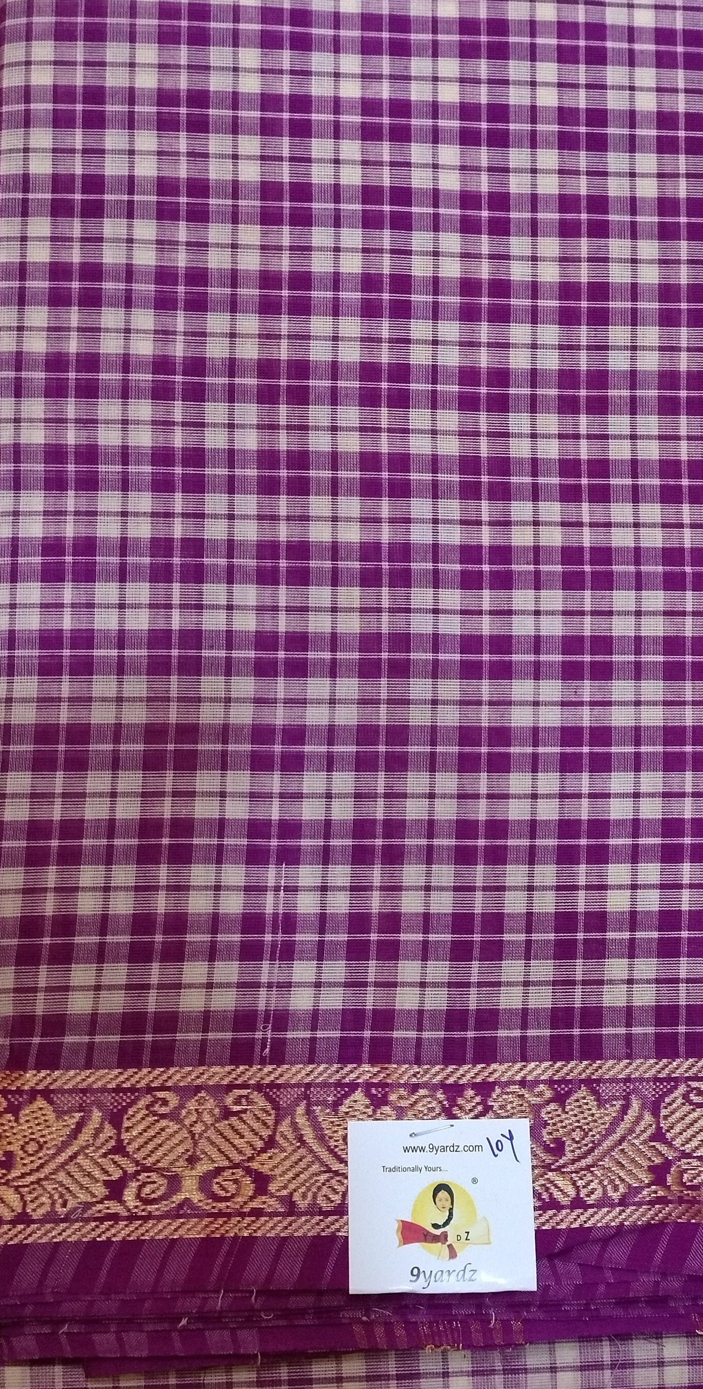 Chettinadu / Karaikudi cotton 10. yards madisar