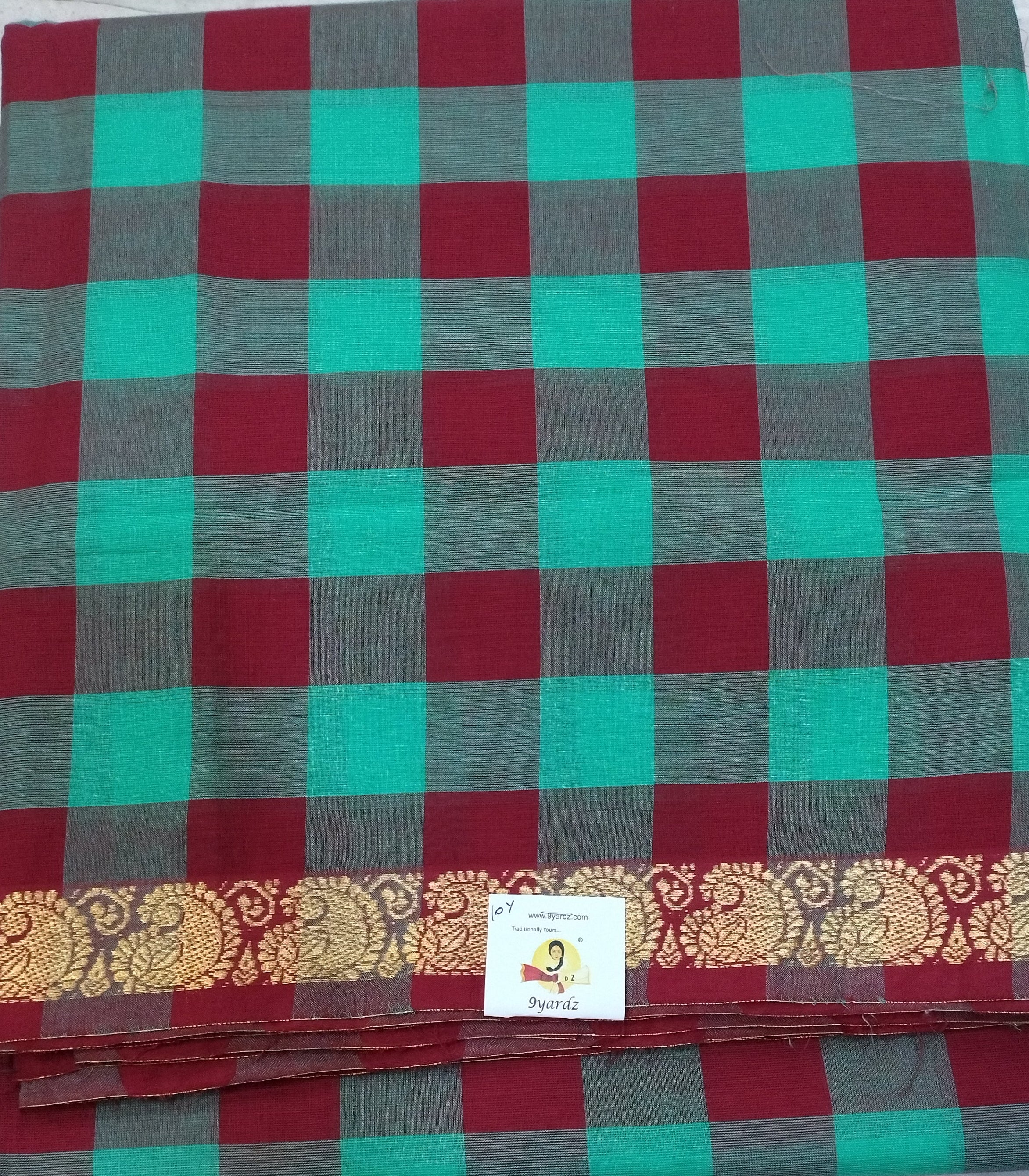 Chettinadu Cotton Madisar 10yards