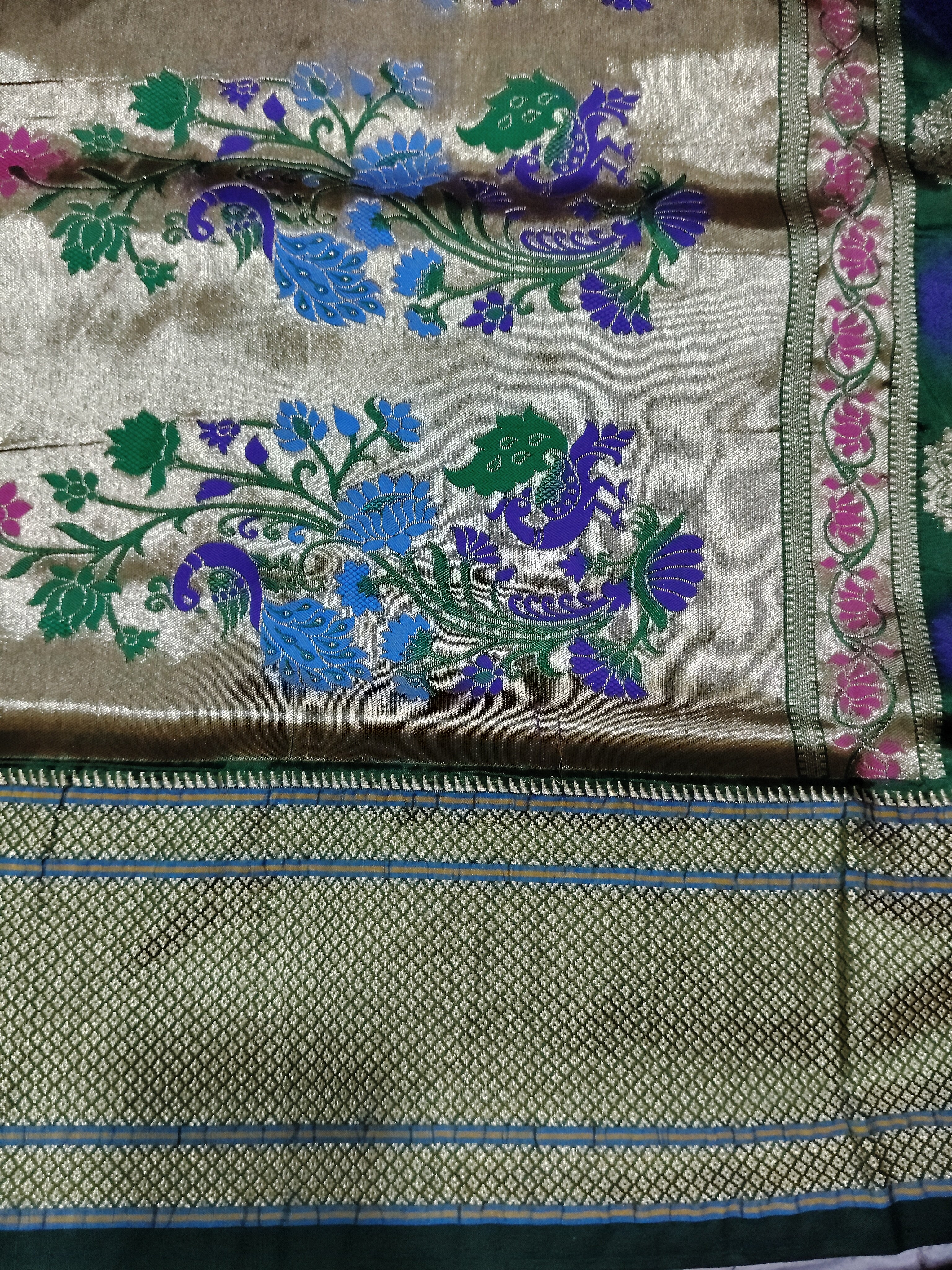 Paithani Art Silk Madisar