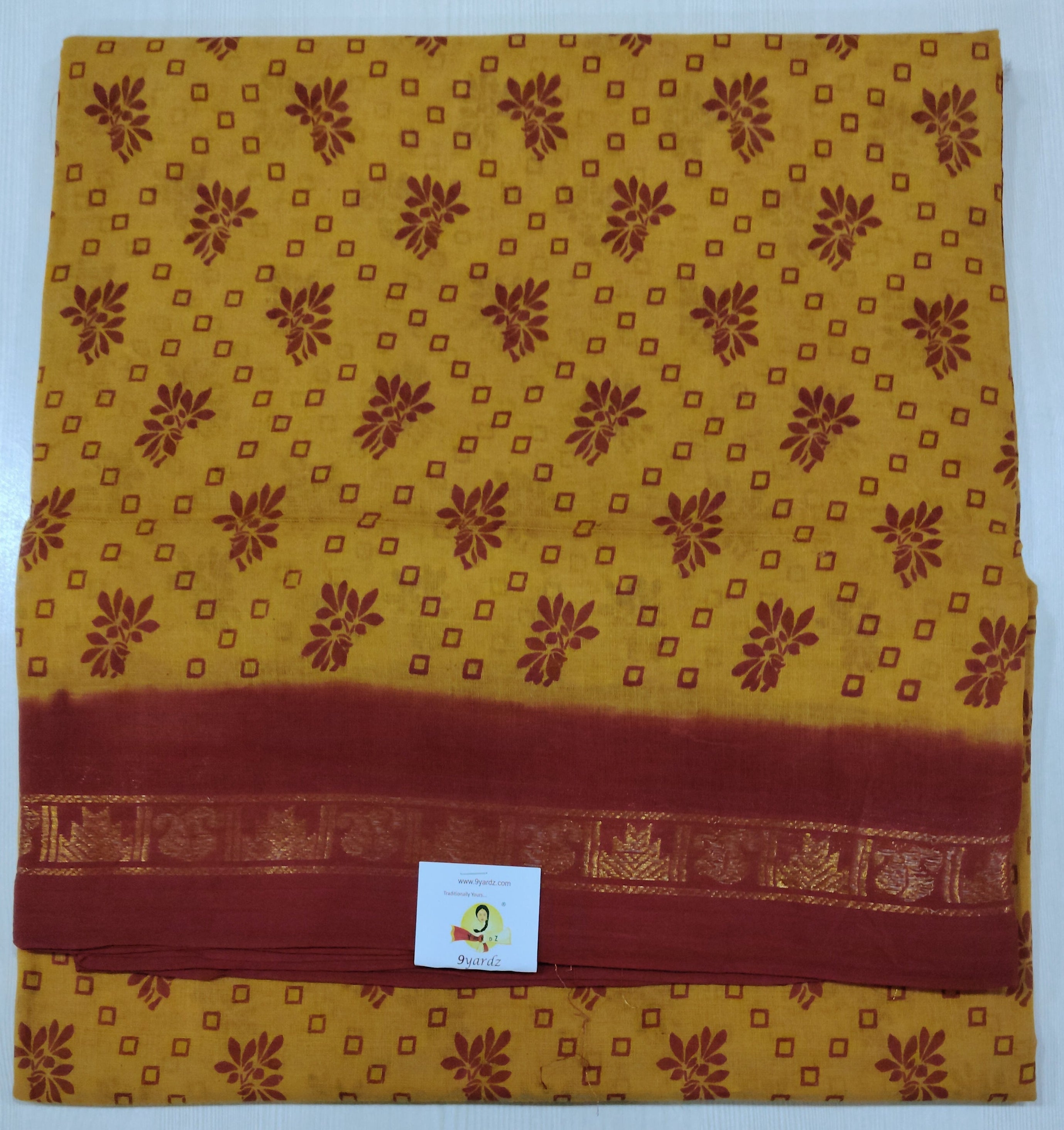 Sungudi cotton 6 yards