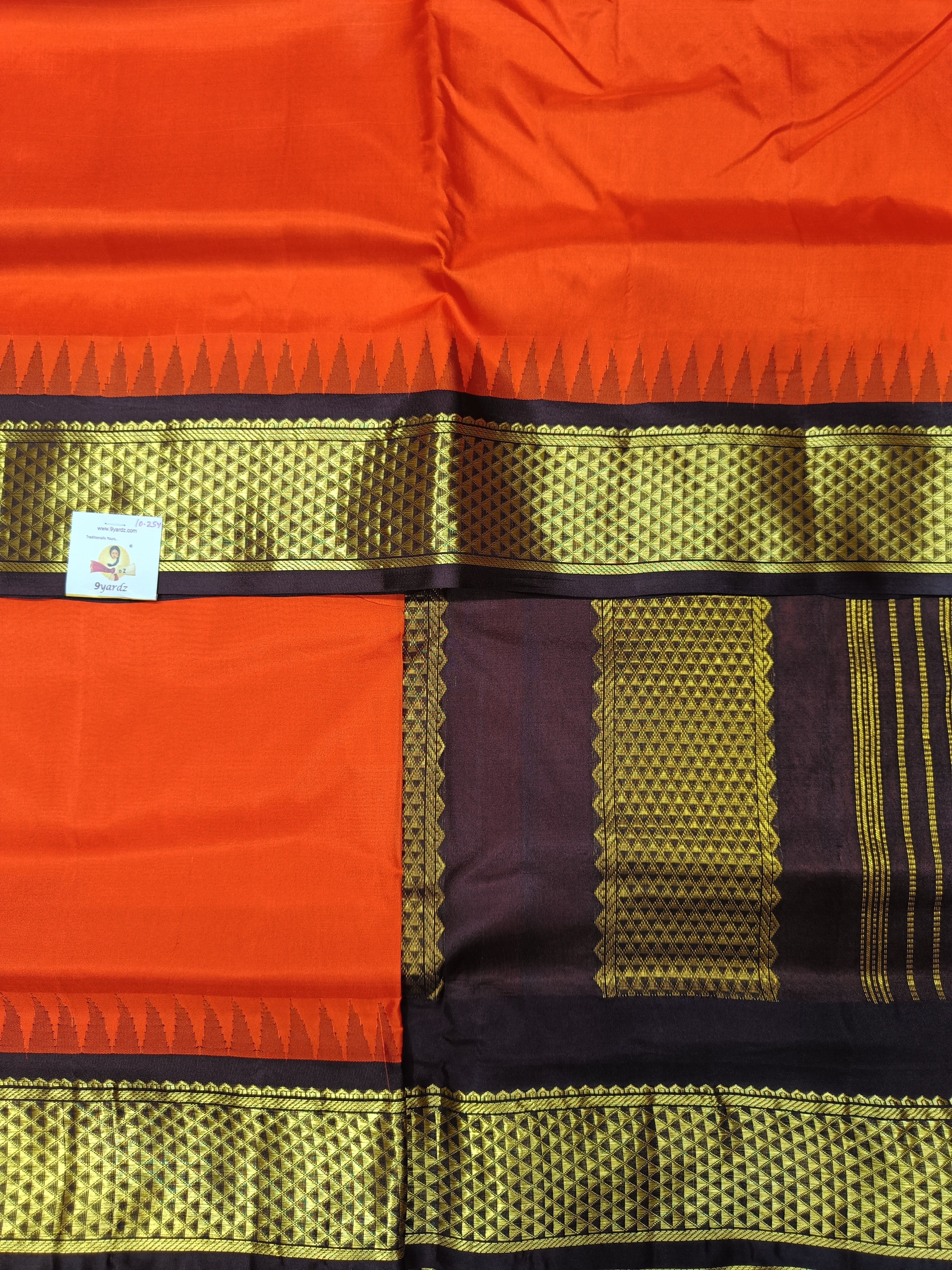 Pure silk 10.25yardz