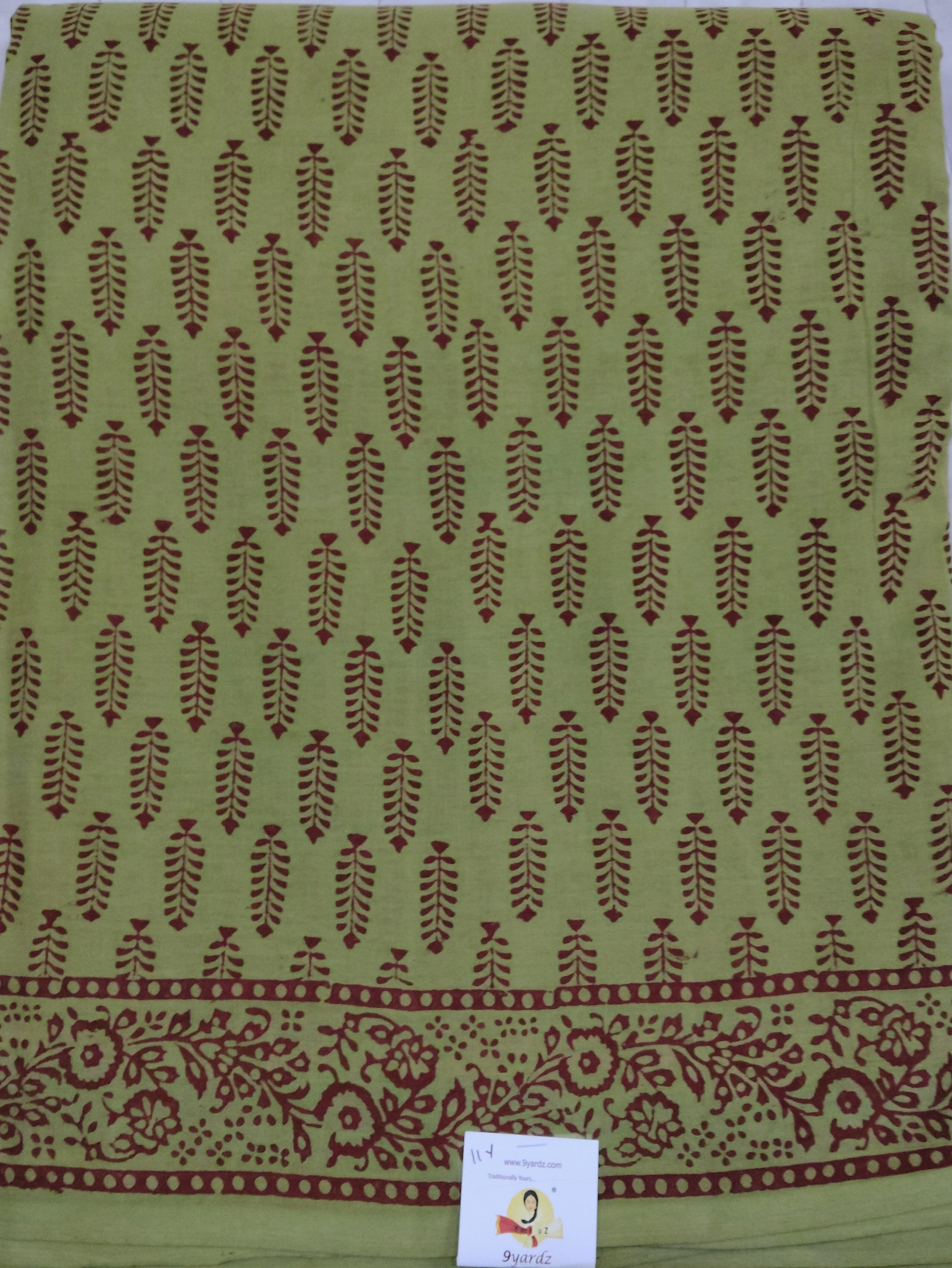 Baag/soft cotton Madisar 11 yards