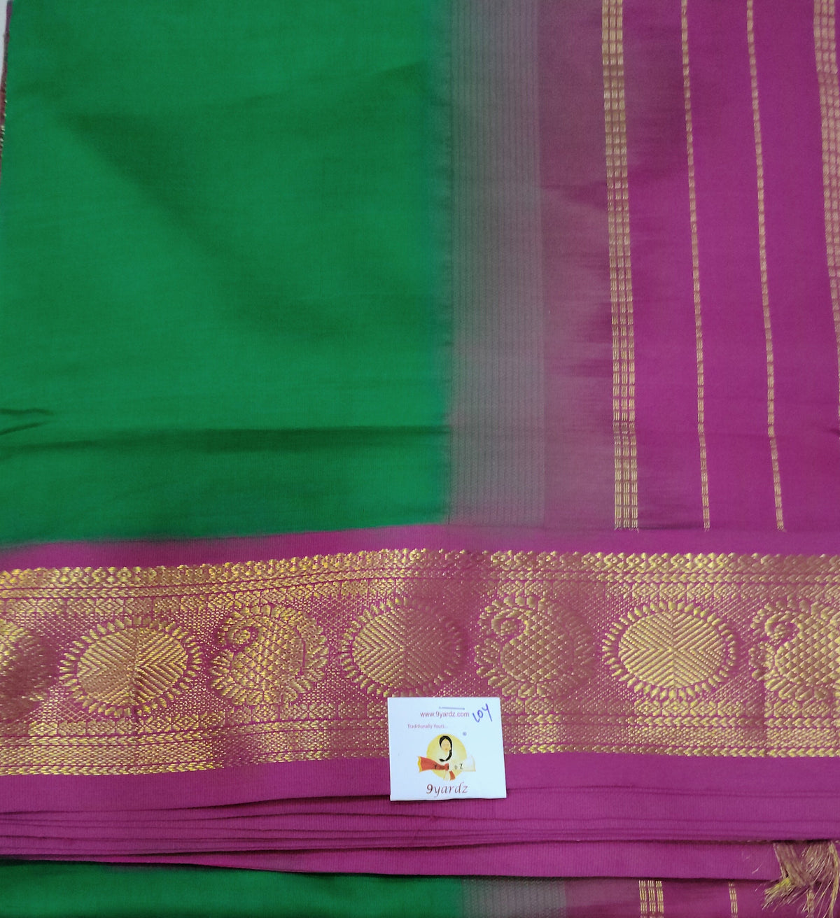 Semi Silk cotton Korvai Madisar