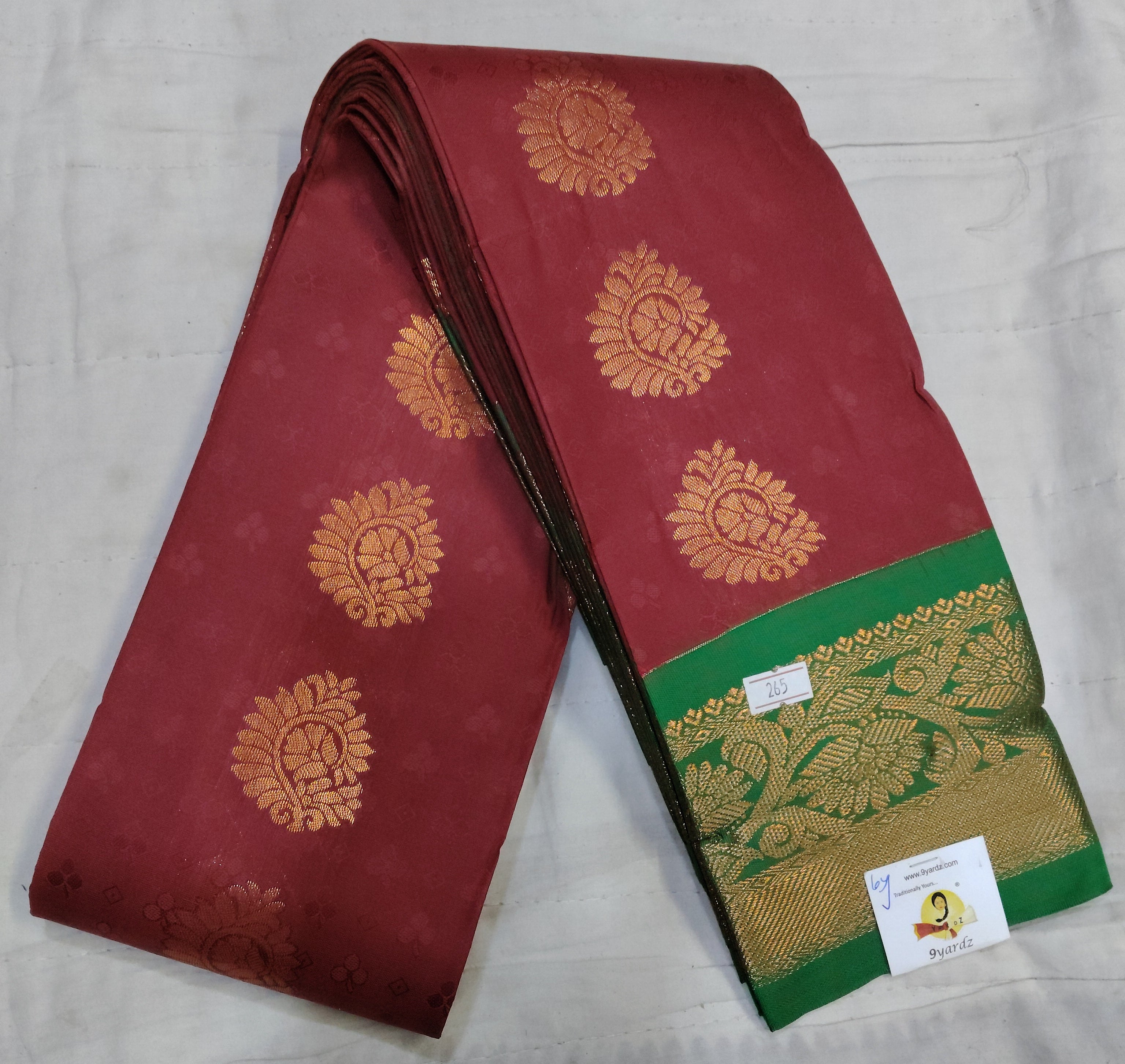 Art silk 6yardz sarees