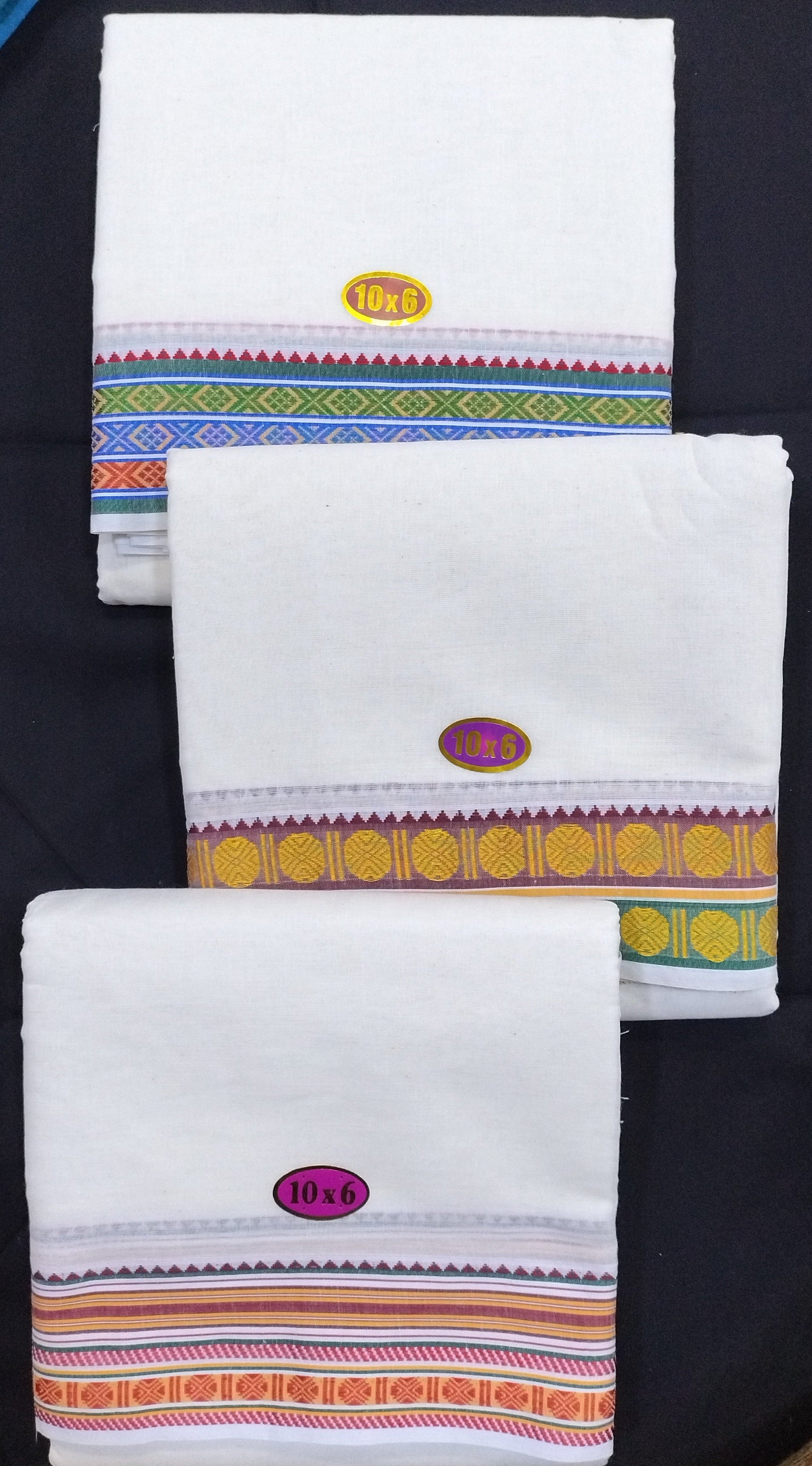 Cotton Unbleached dhoti 10*6