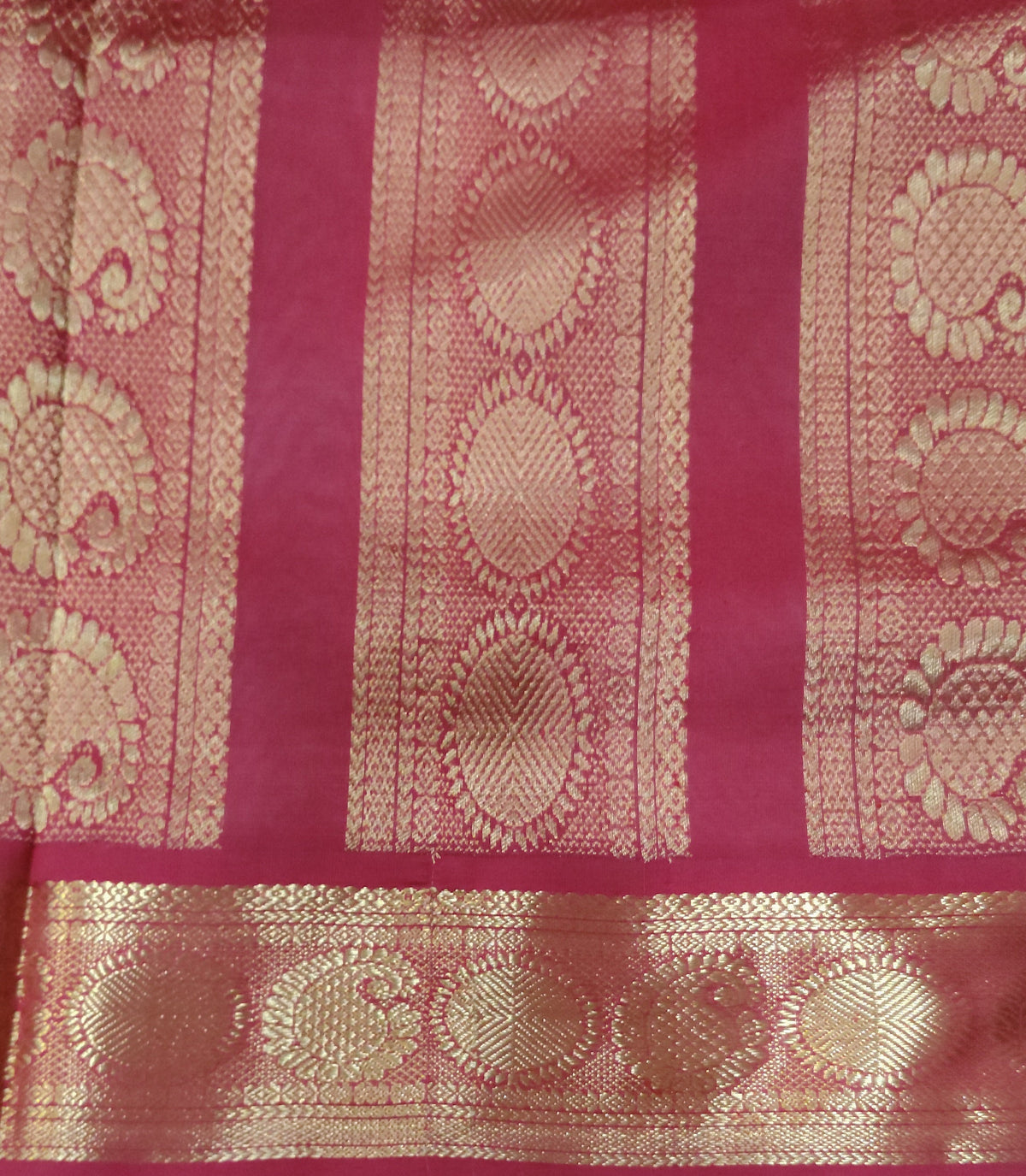 Semi Silk cotton Korvai Madisar
