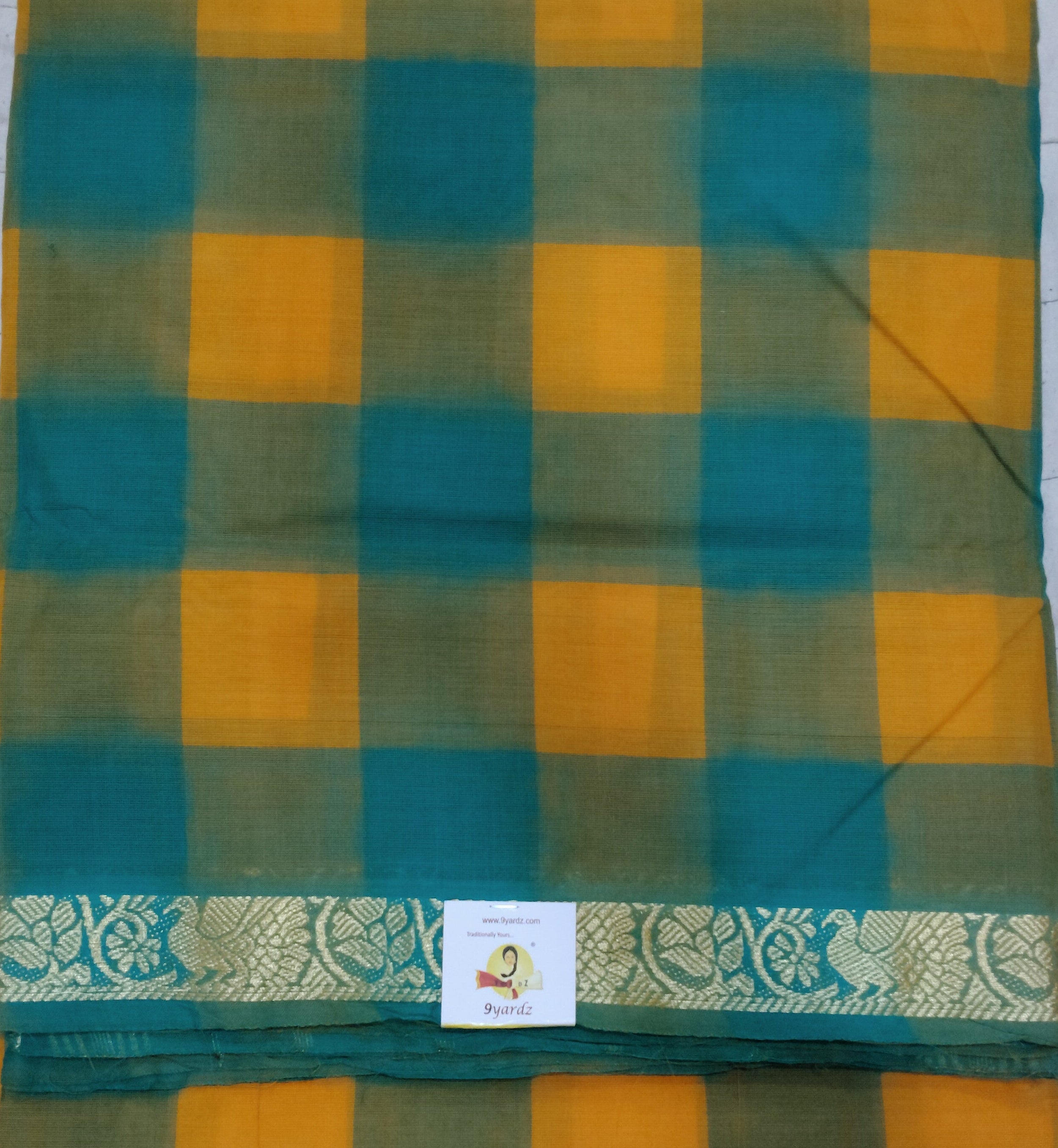 Chettinadu / Karaikudi cotton 10. yards madisar