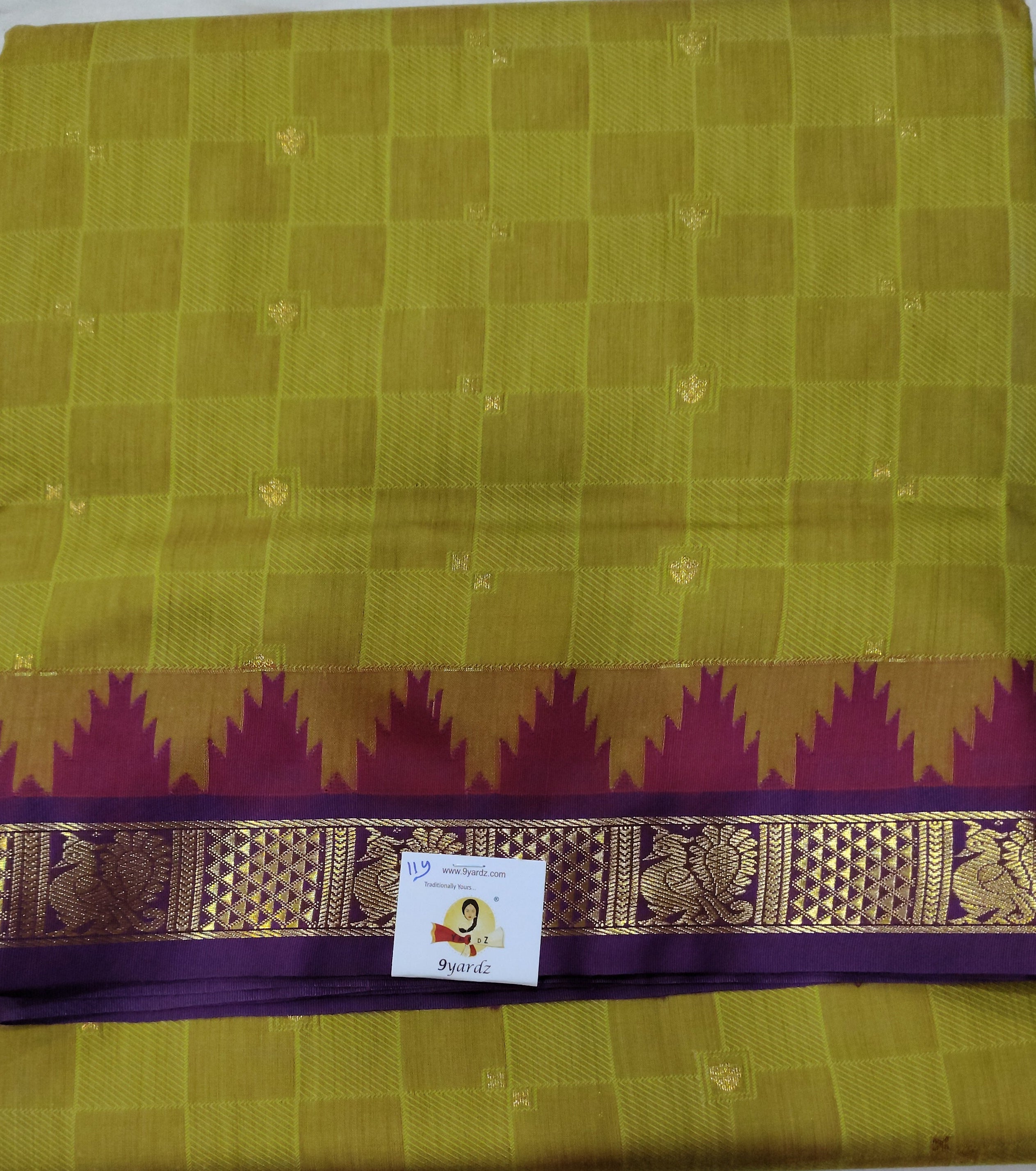 Akshaya cotton 11yards madidare