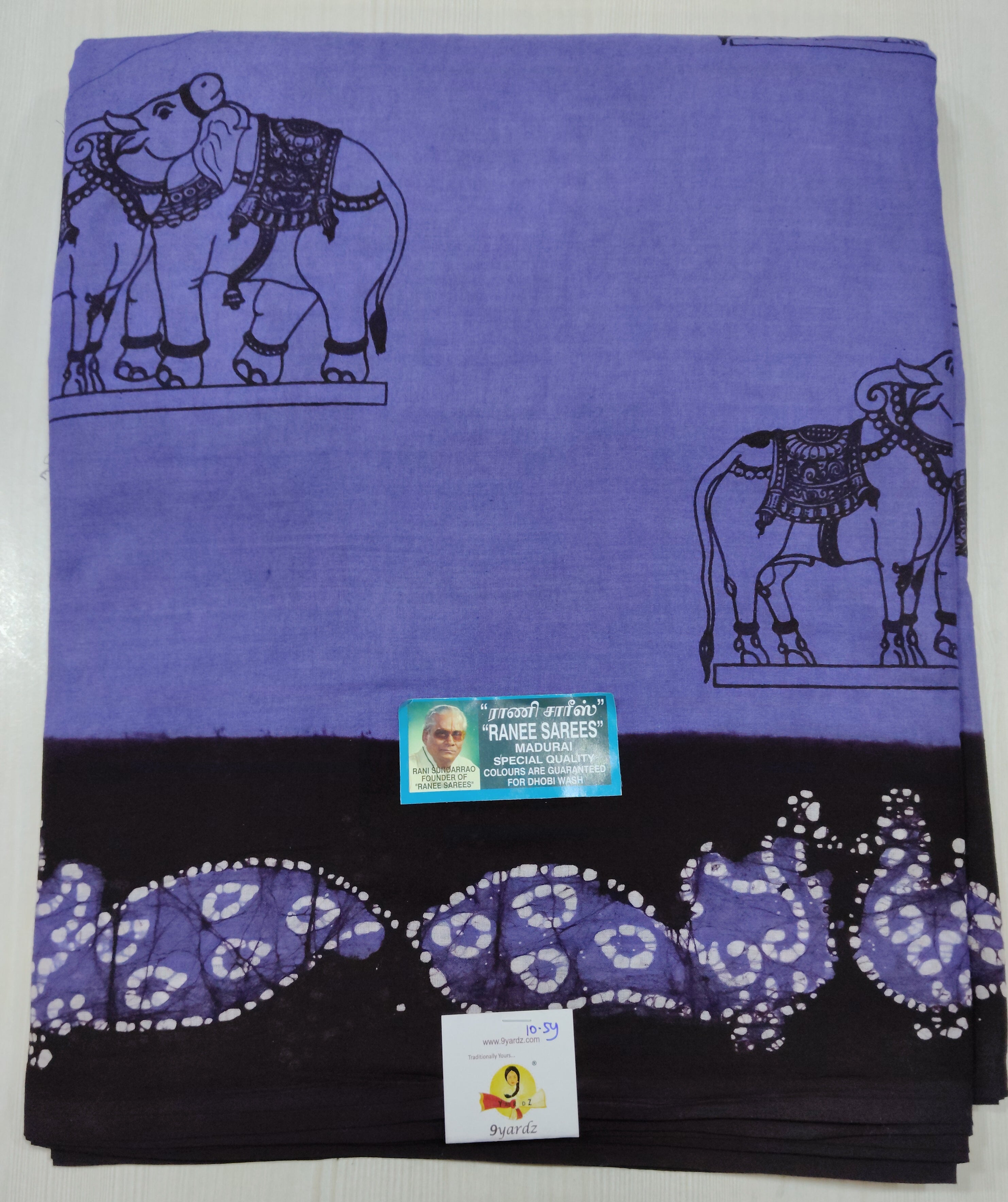 Ranee voyal saree 10.5yardz(9.5mtrs)