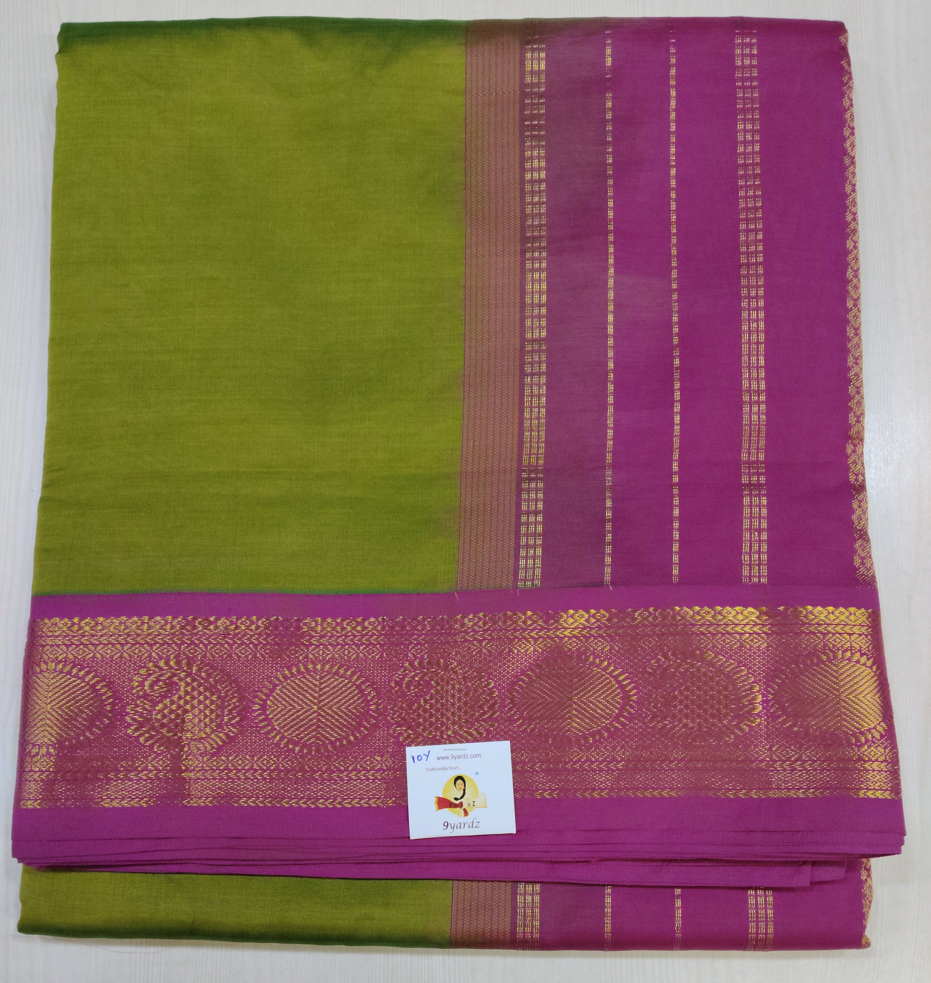 Semi Silk cotton Korvai Madisar