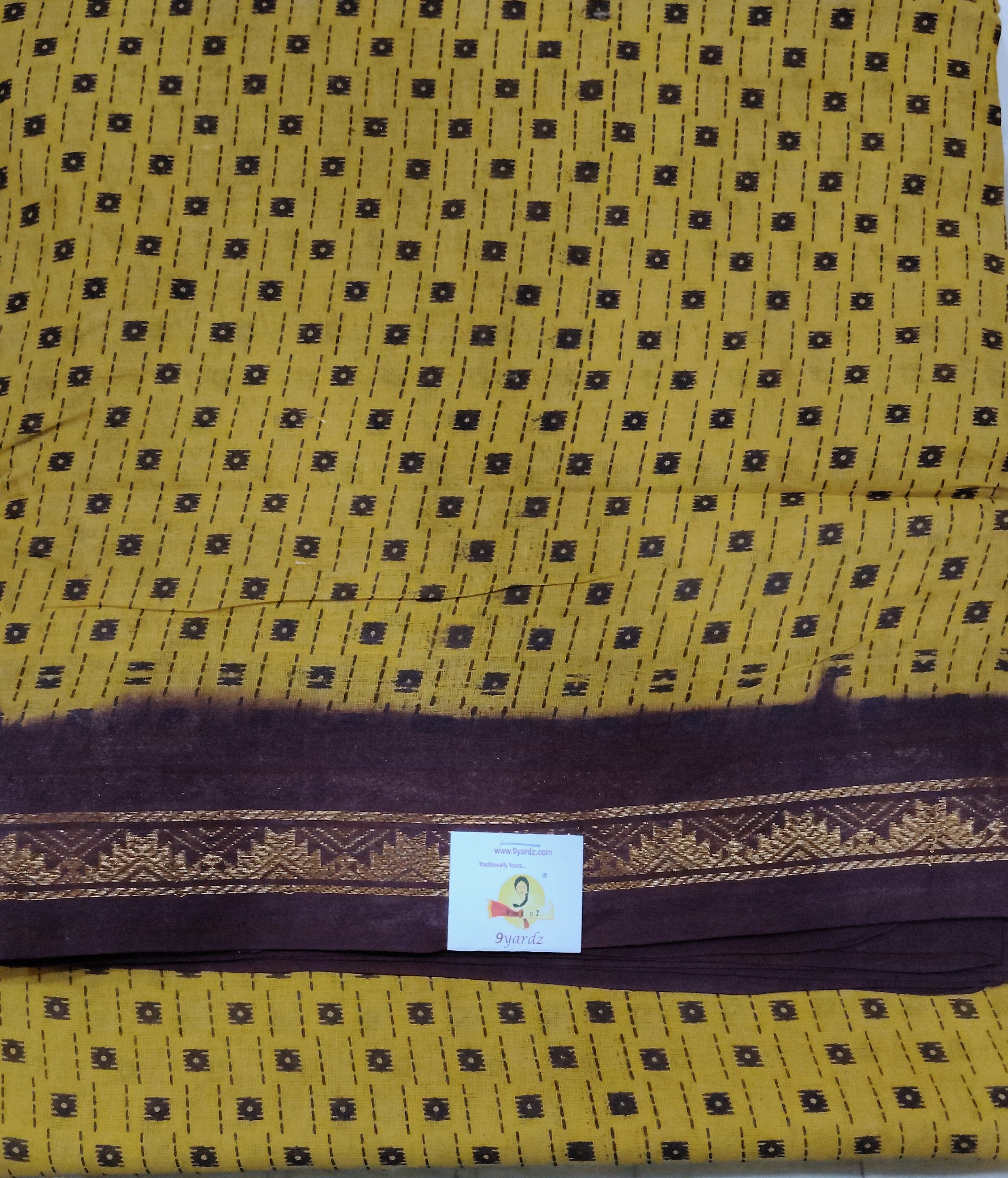 Sungudi cotton 12 yardz