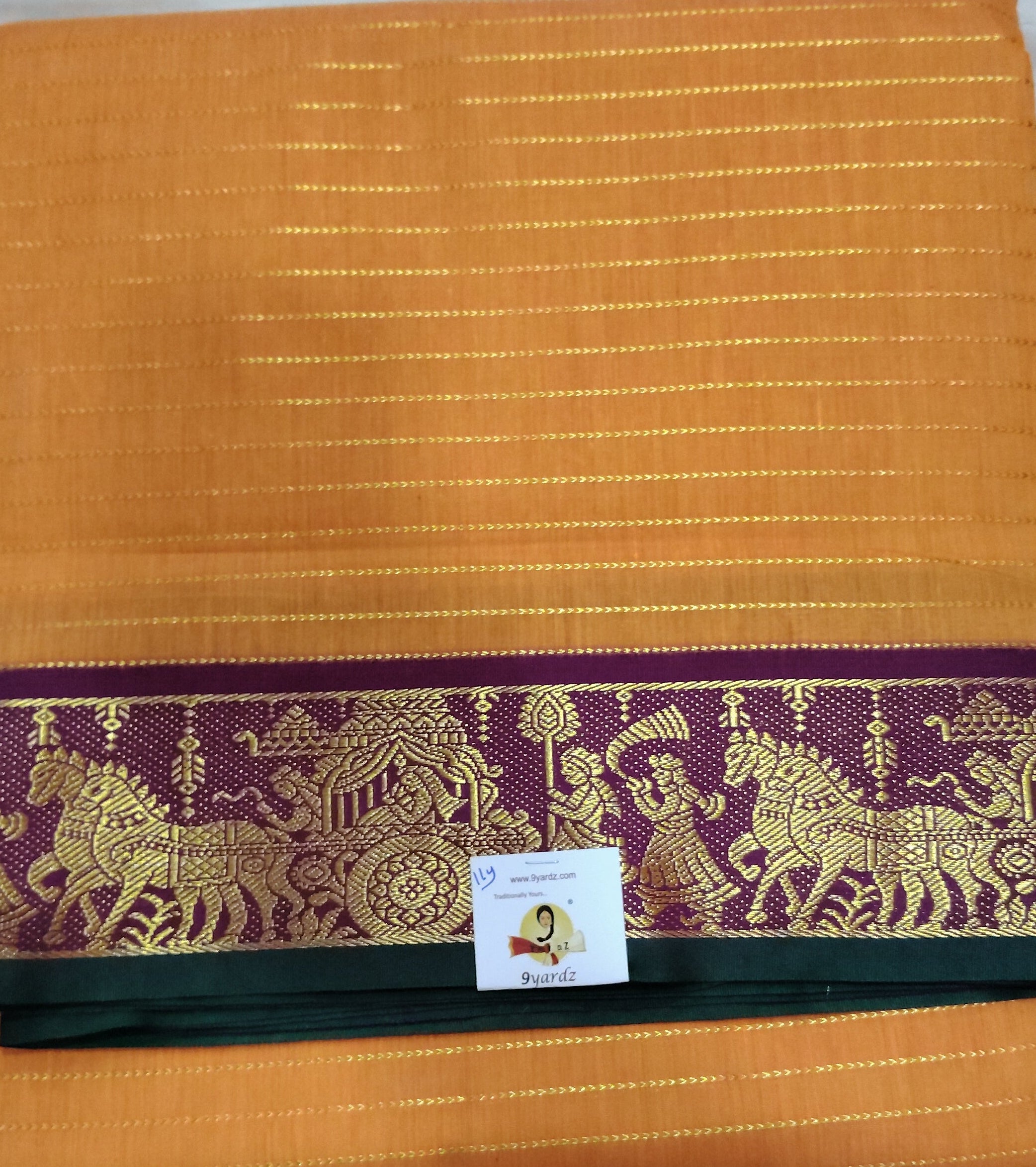 Akshaya cotton 11 yards madisa